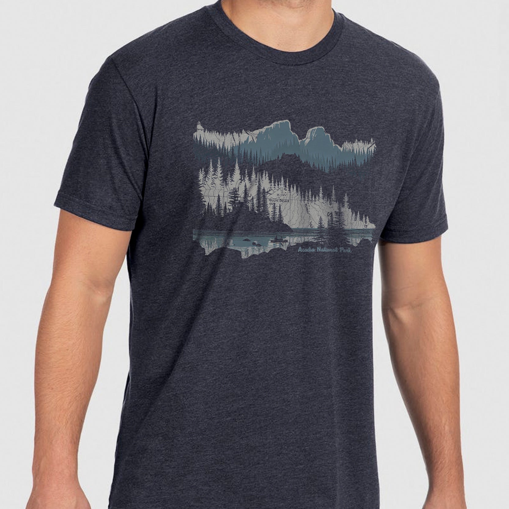 Mens Acadia National Park Tshirt 1