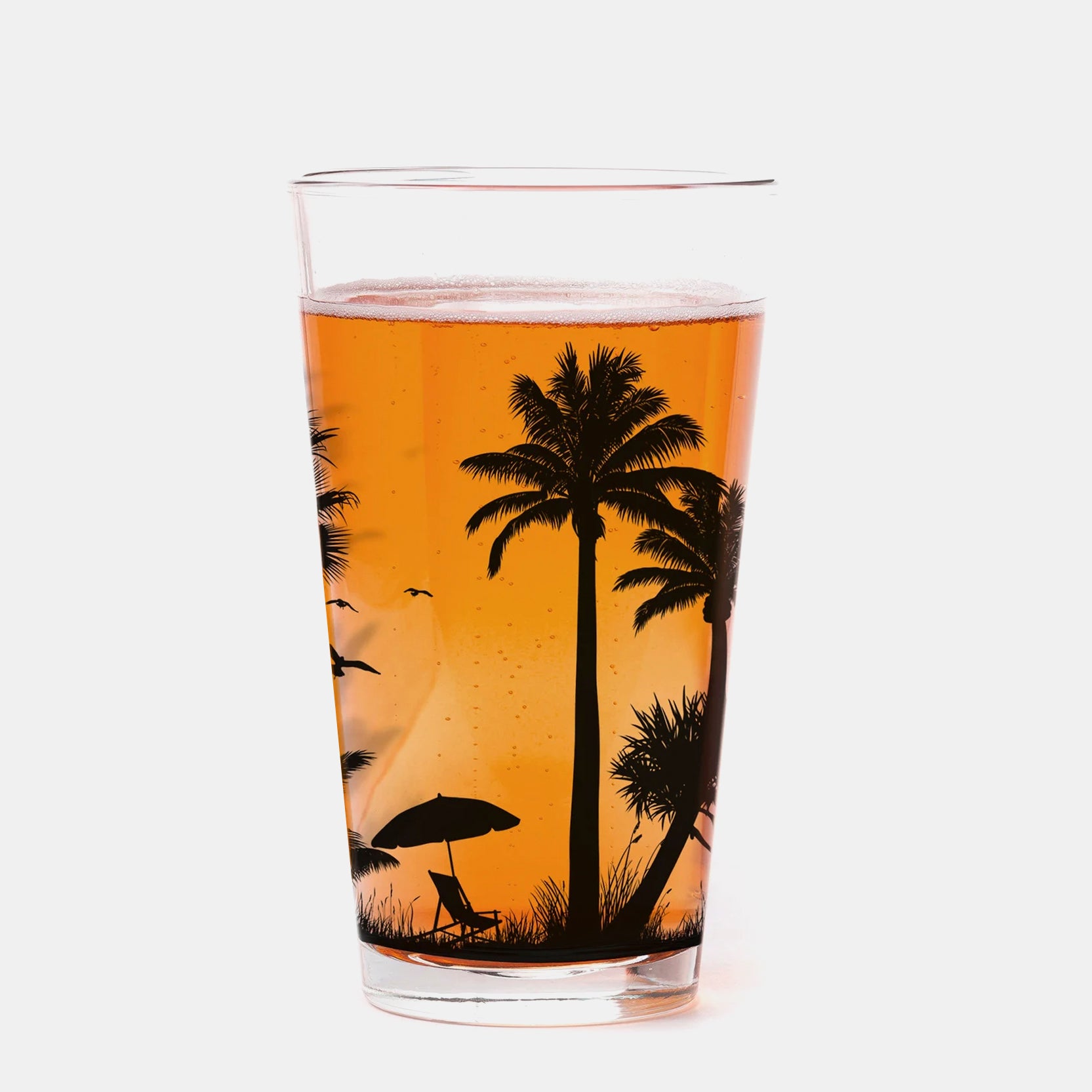 Beach Landscape Single Pint Glass
