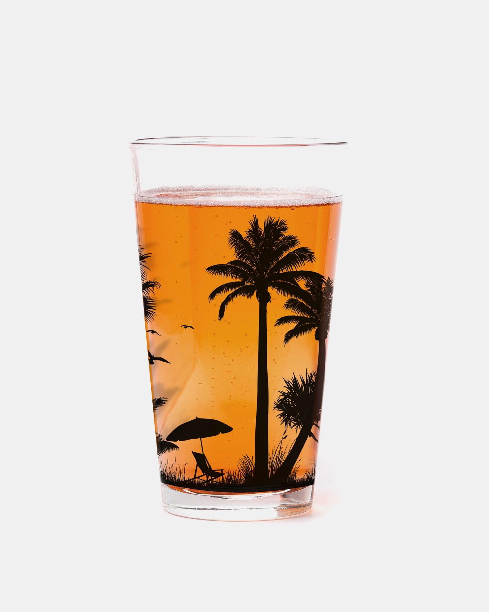 Beach Landscape Single Pint Glass