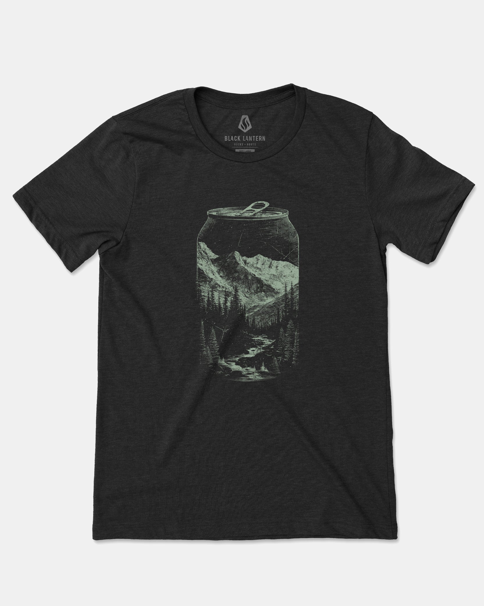 beer can nature tshirt 2
