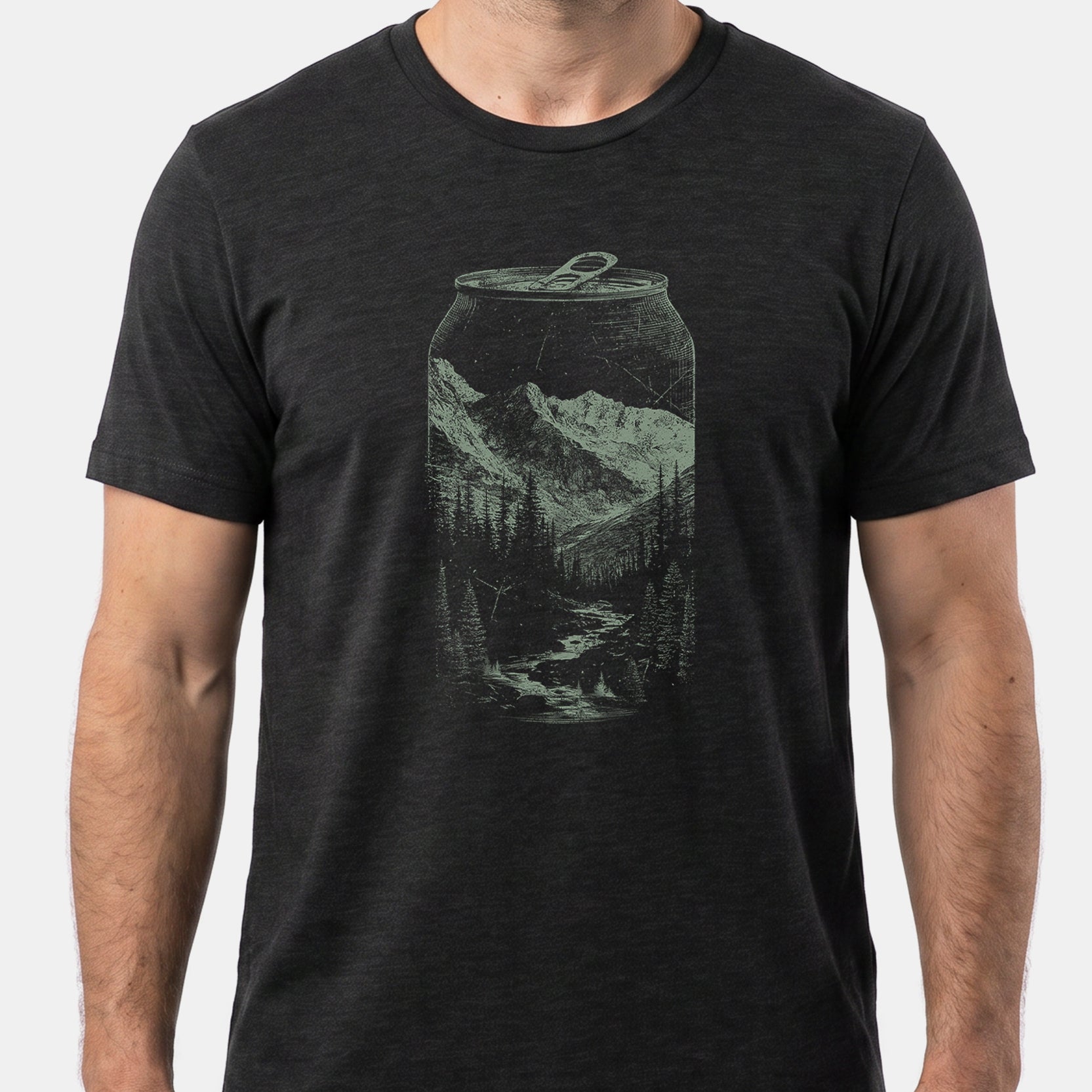 beer can nature tshirt 1