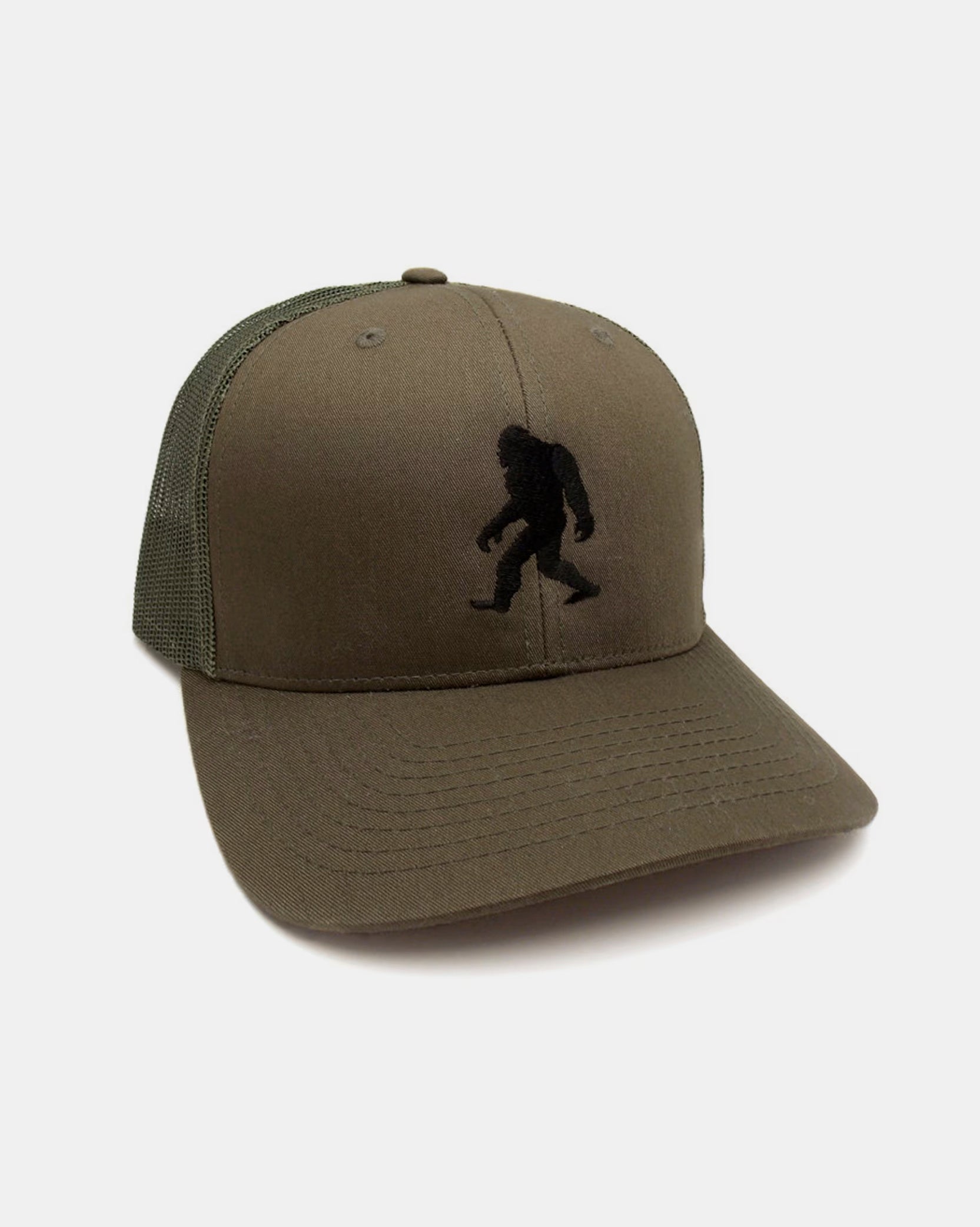 Bigfoot Loden & Dark Green Trucker Cap 1
