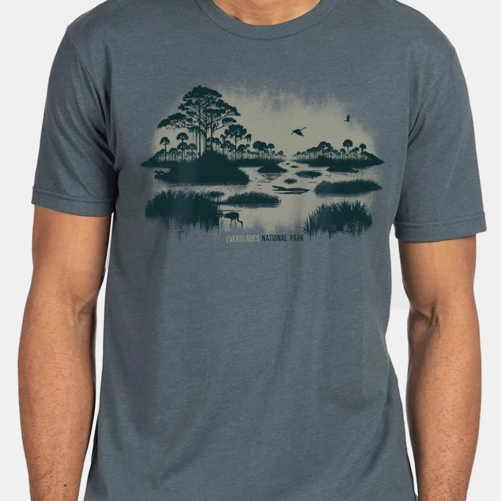 Mens Everglades National Park Tshirt 1