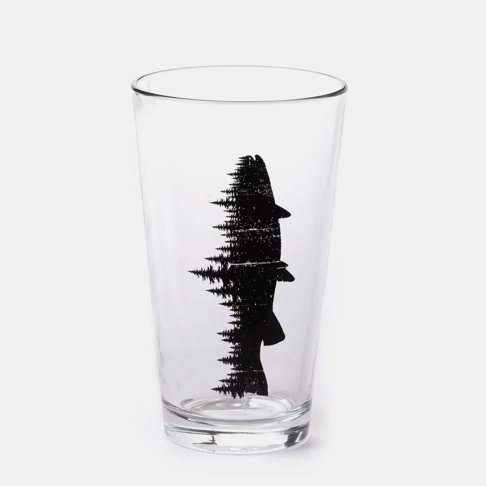 Fish And Forest Single Pint Glass