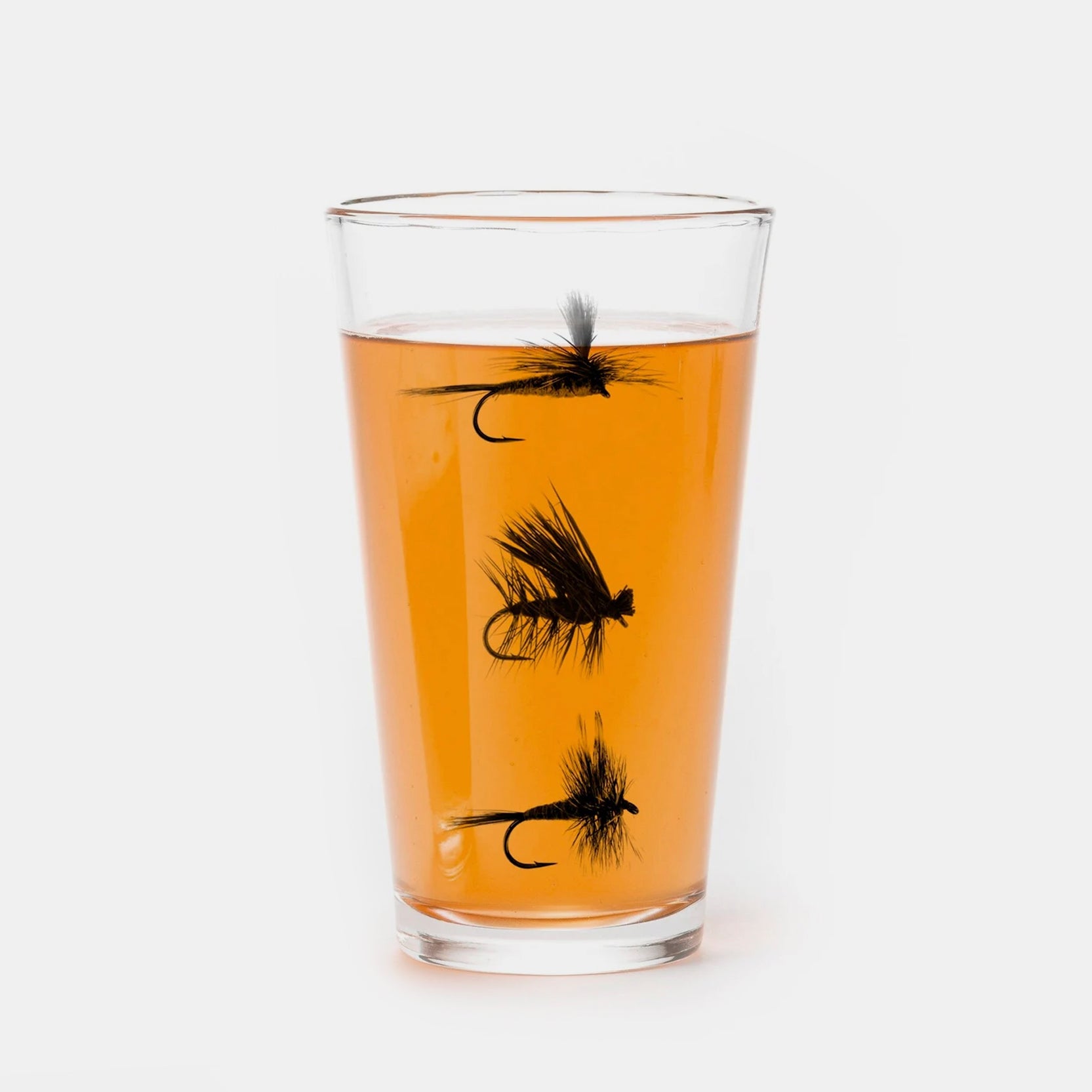 Fly Fishing Flies Single Pint Glass