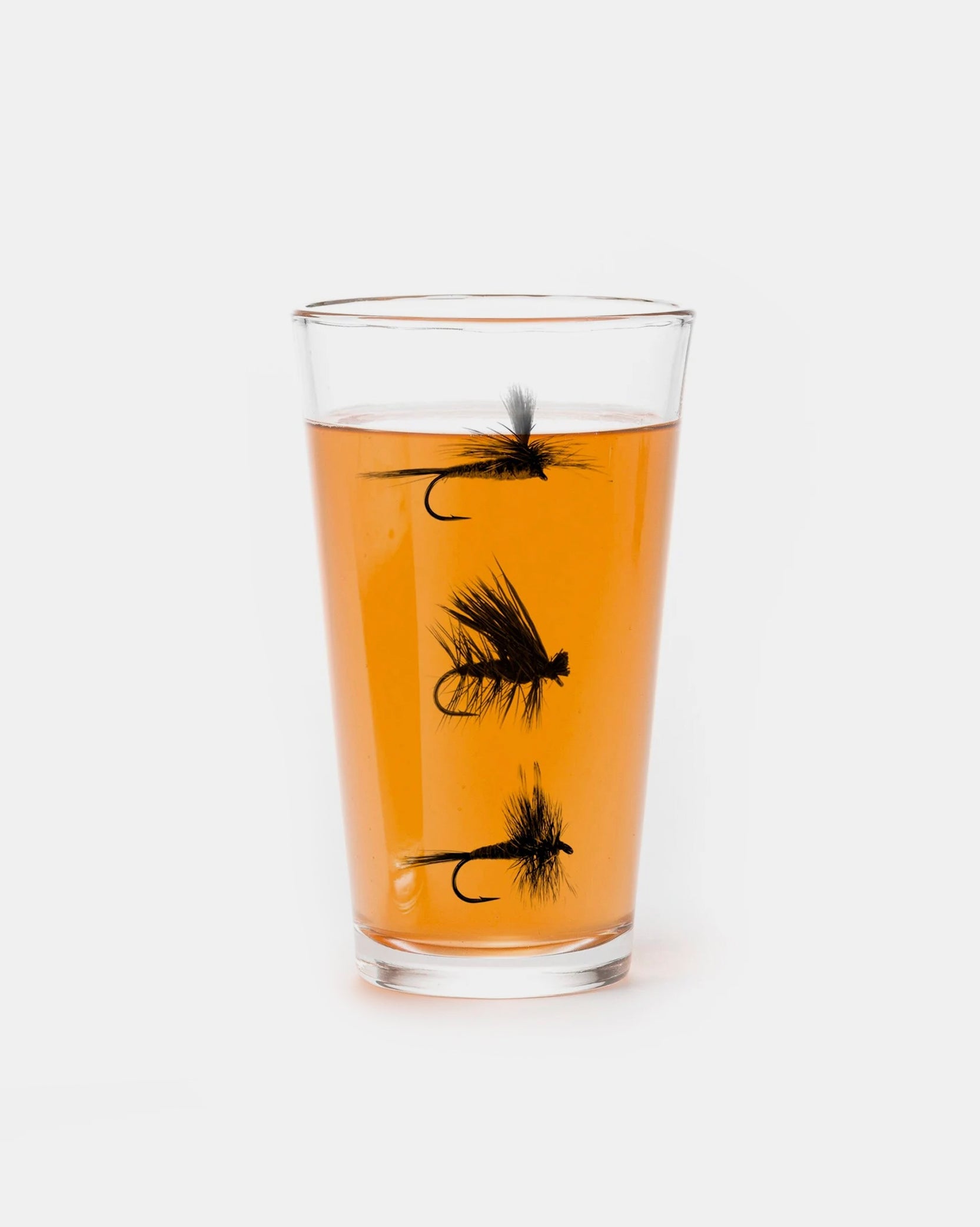 Fly Fishing Flies Single Pint Glass