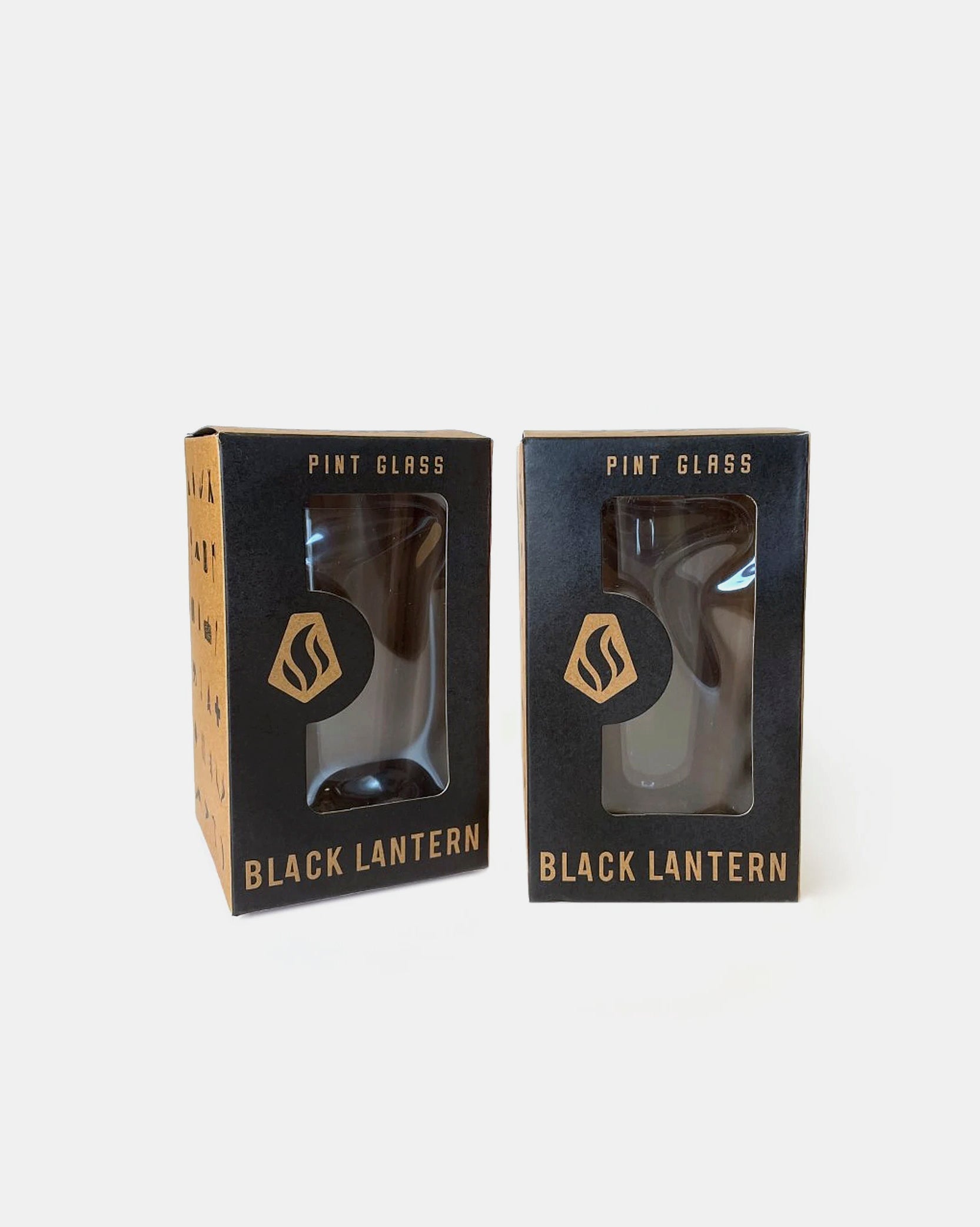 Pine Tree Forest Pint Glass Set 4