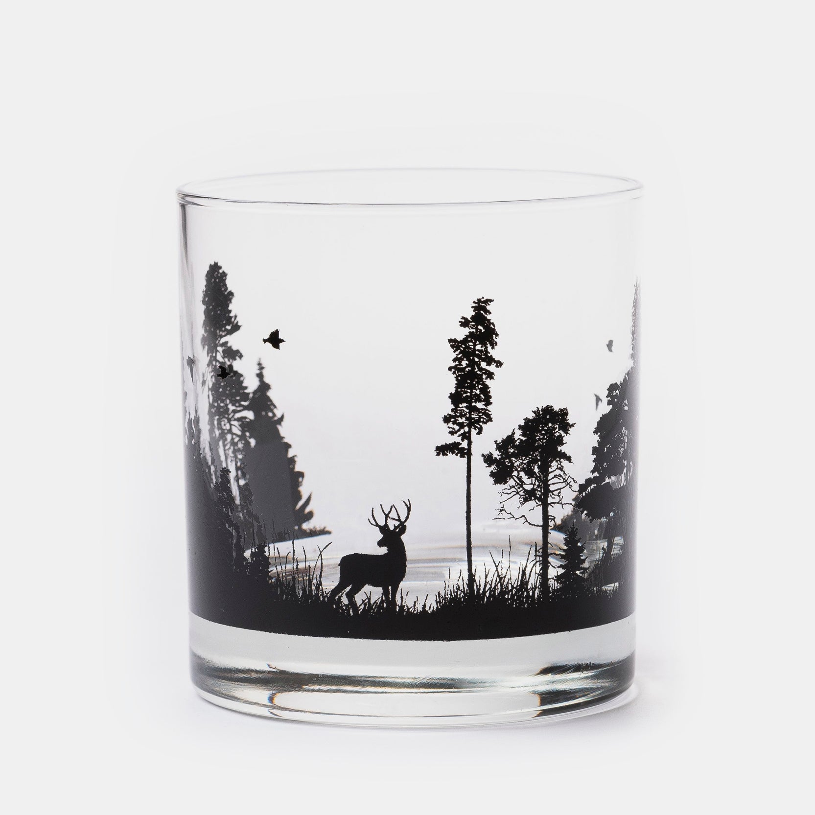 Forest Animal Single Whiskey Glass 1