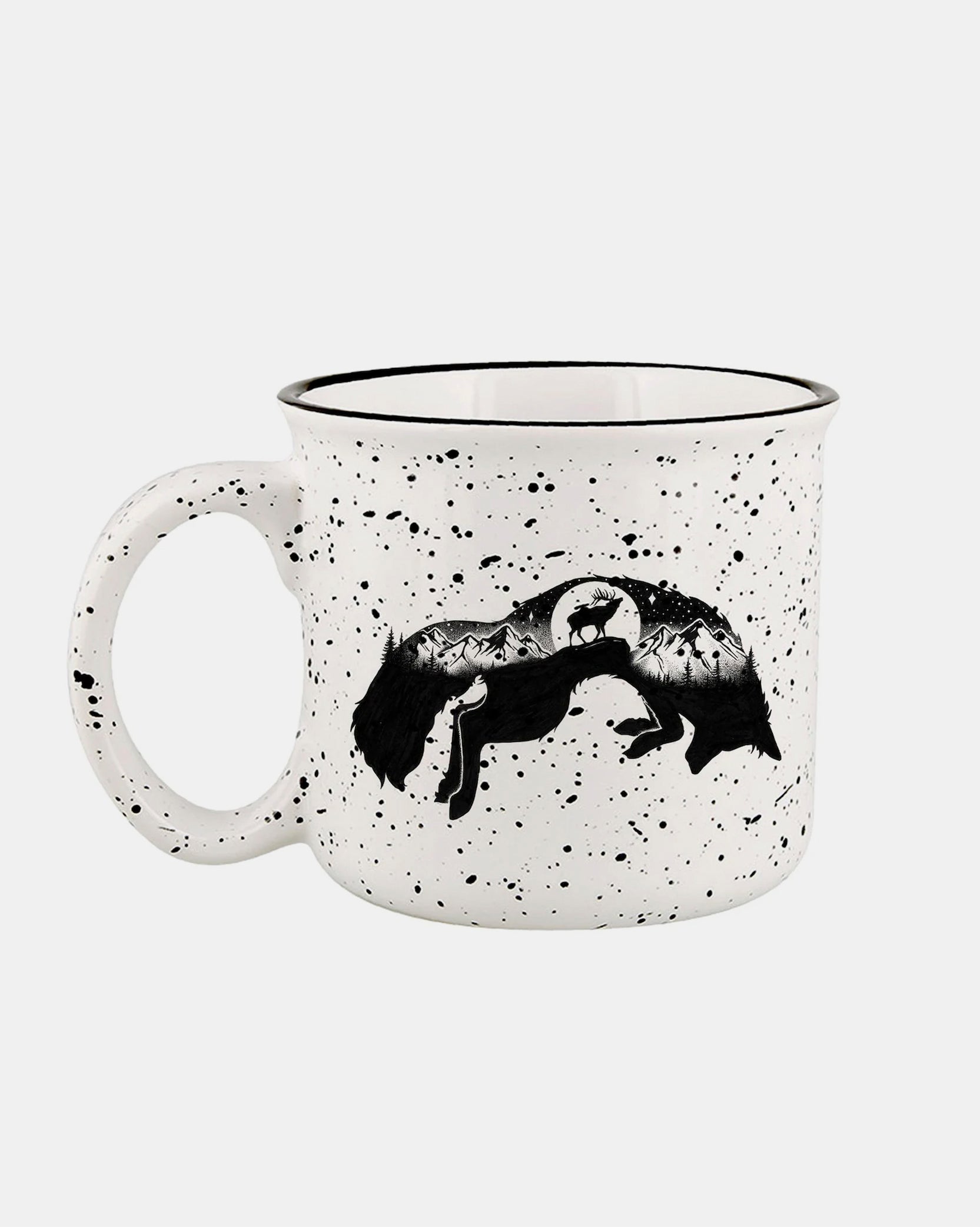 Fox and Mountains Mug 1