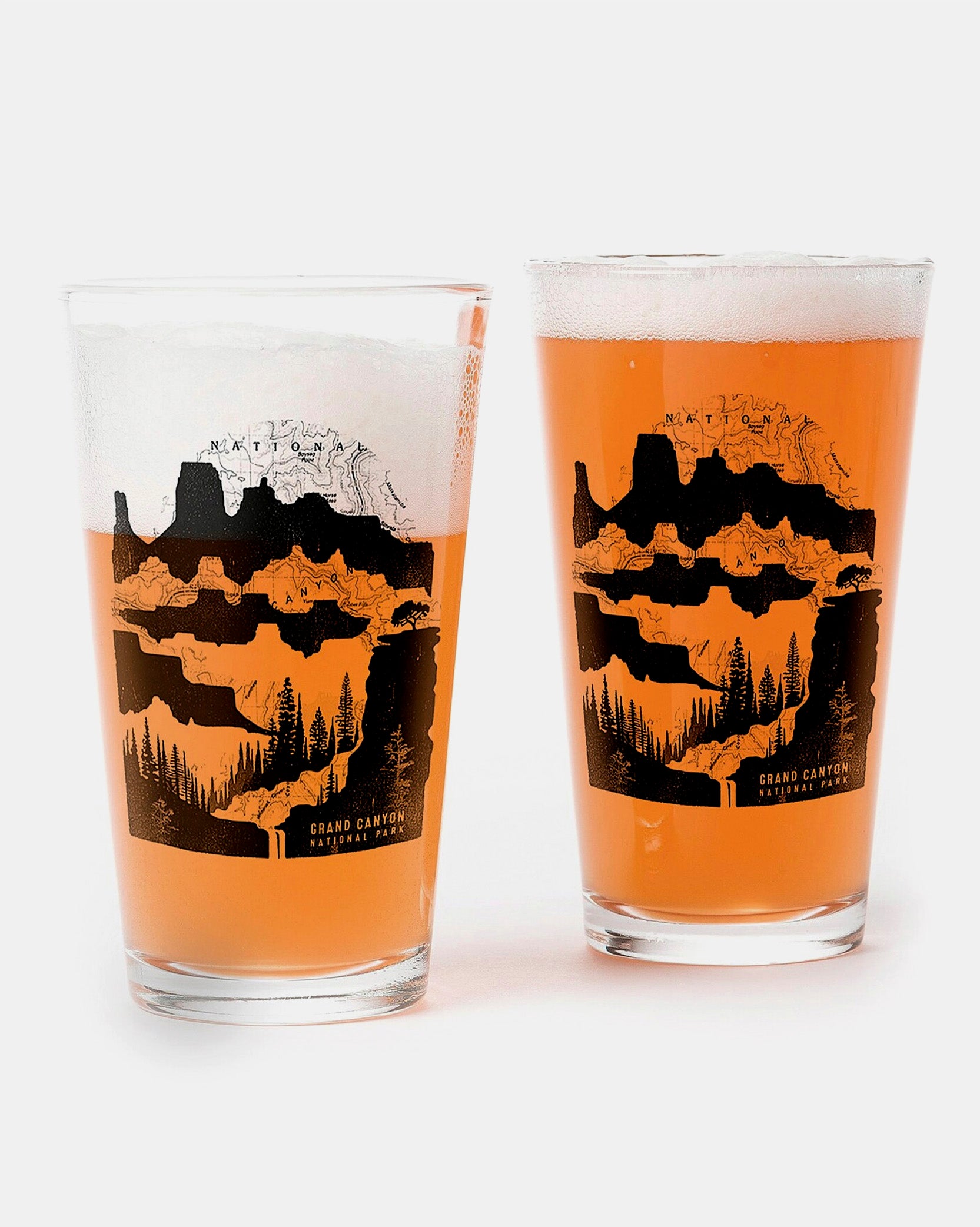 Grand Canyon National Park Pint Glass Set