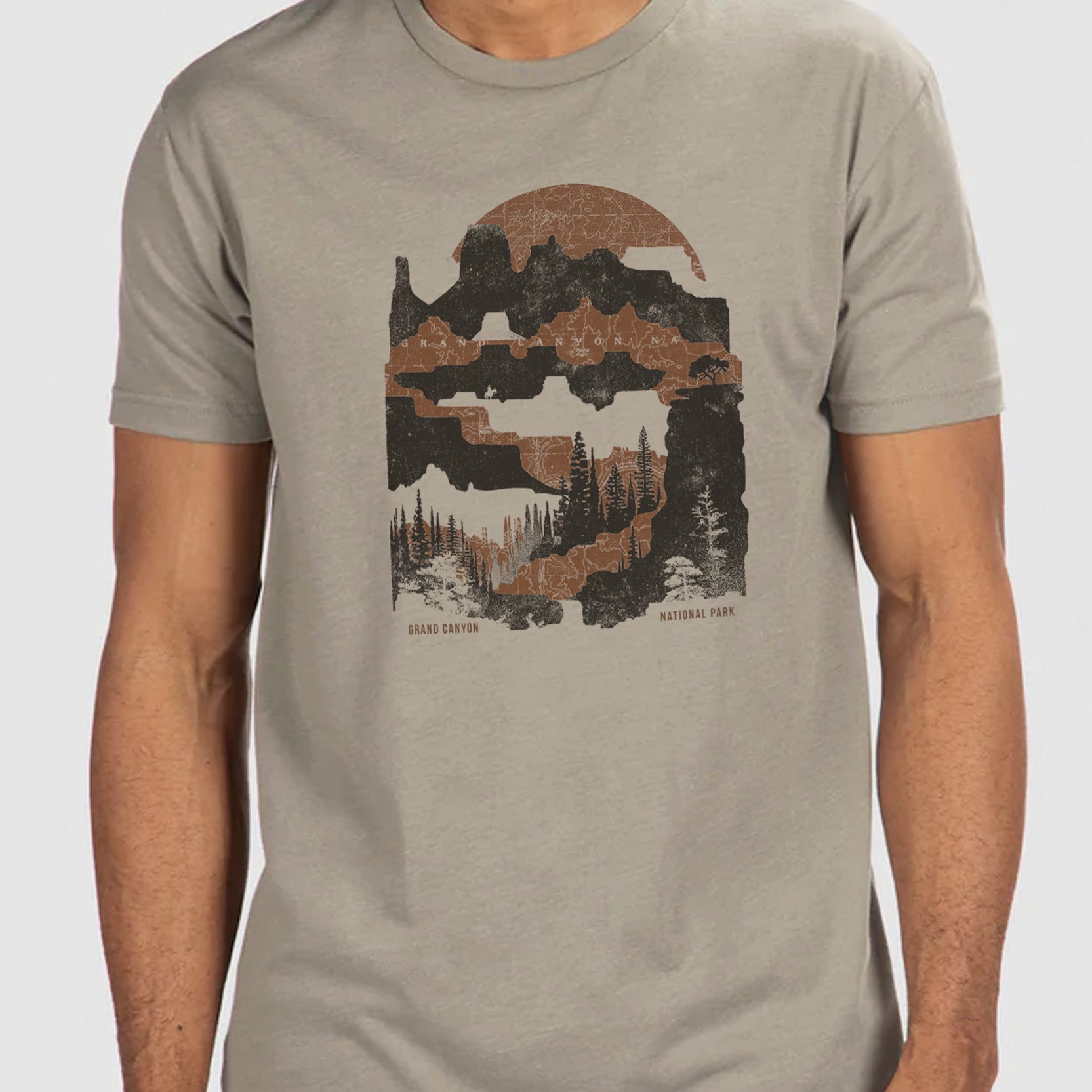 Mens Grand Canyon National Park Tshirt 1