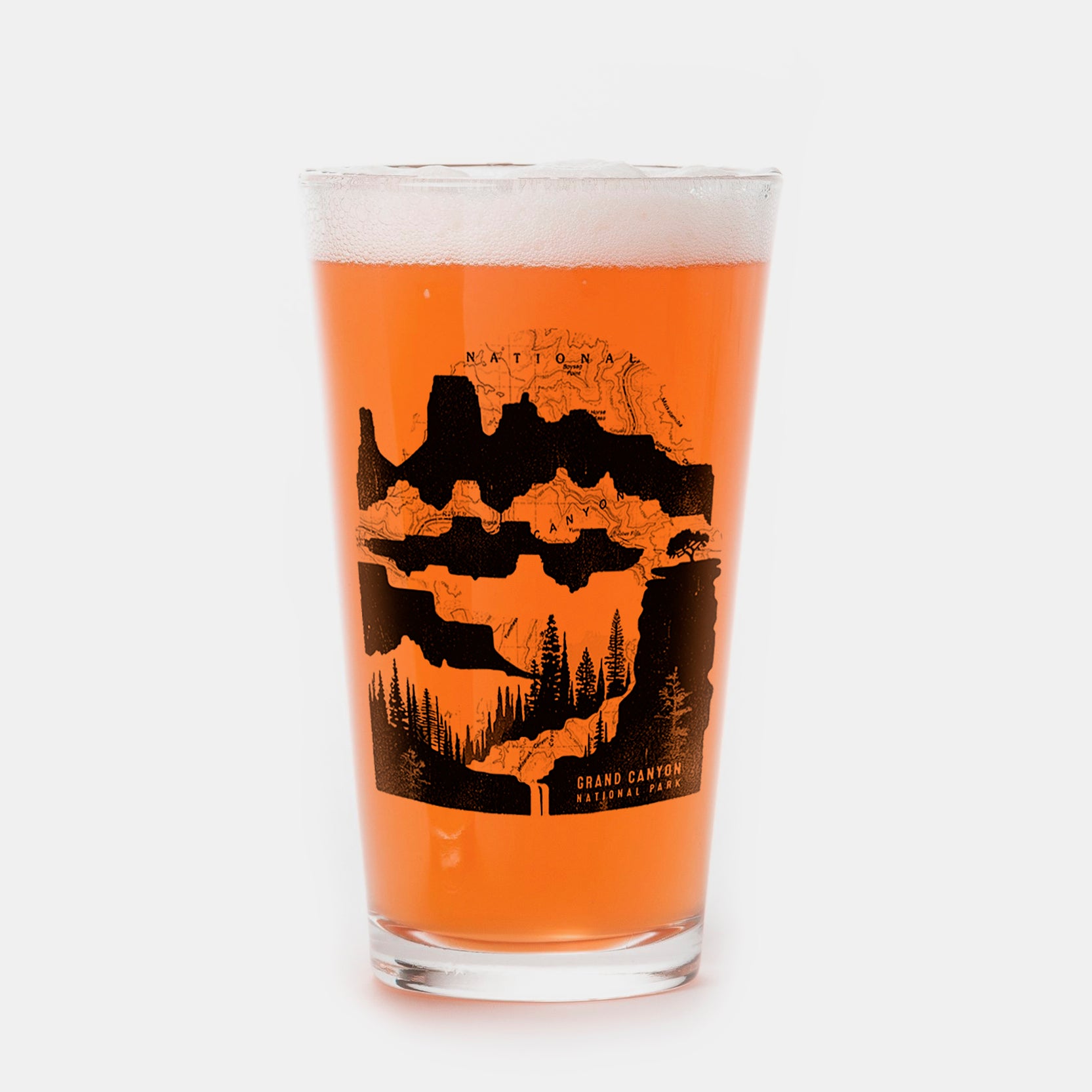 Grand Canyon Single Pint Glass