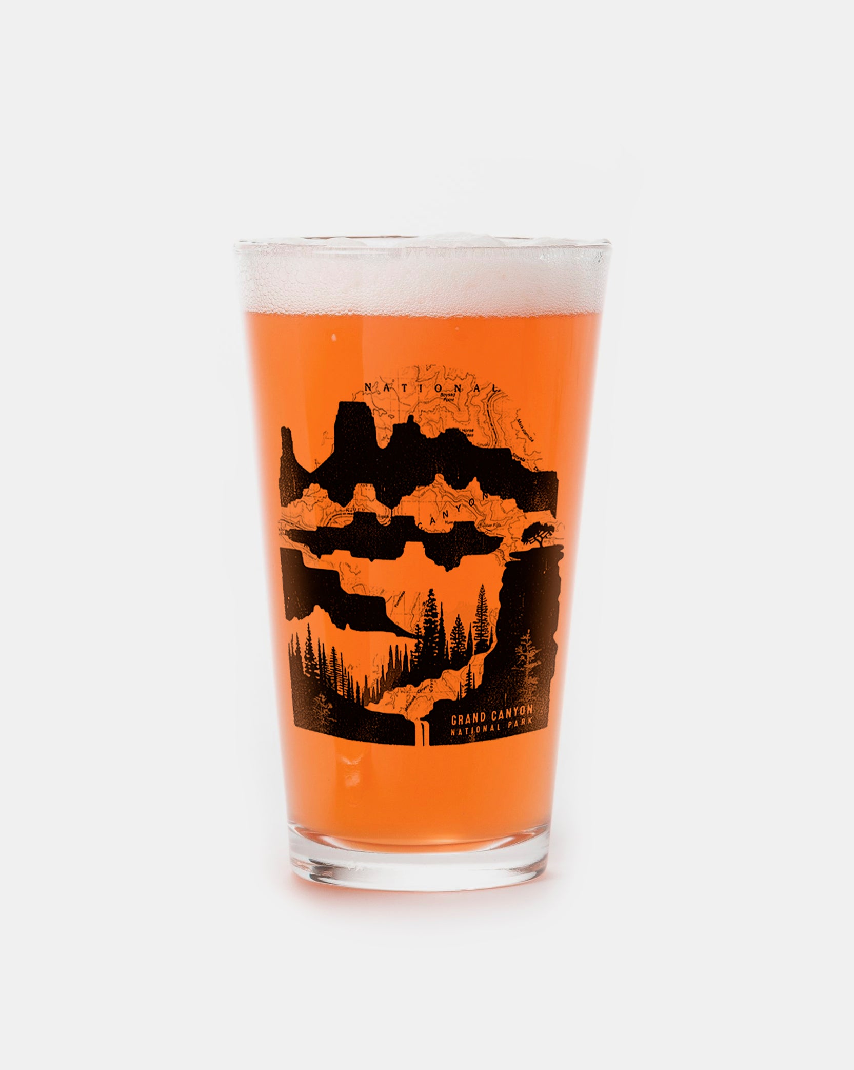Grand Canyon Single Pint Glass