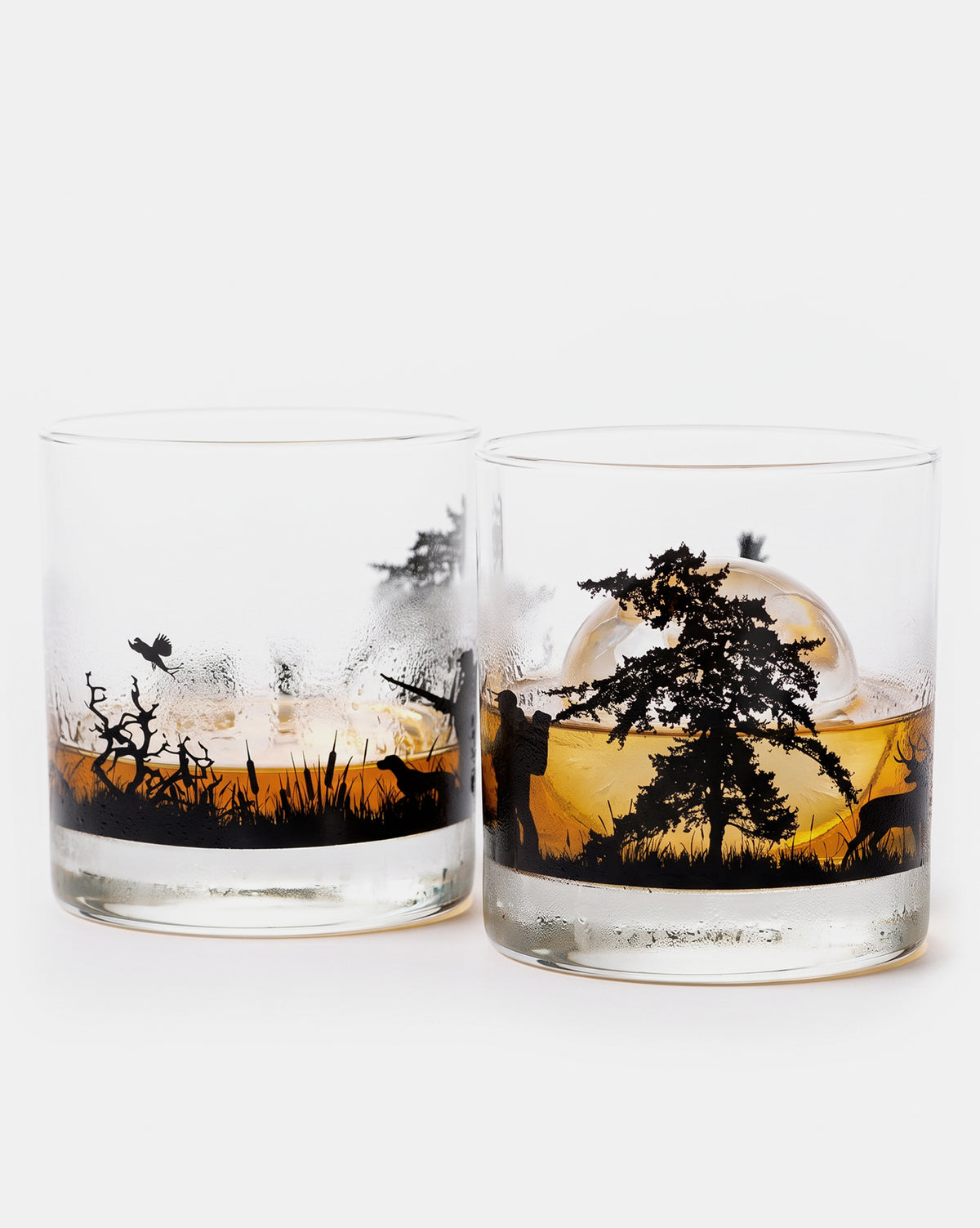 Hunting Landscape Whiskey Glasses 1