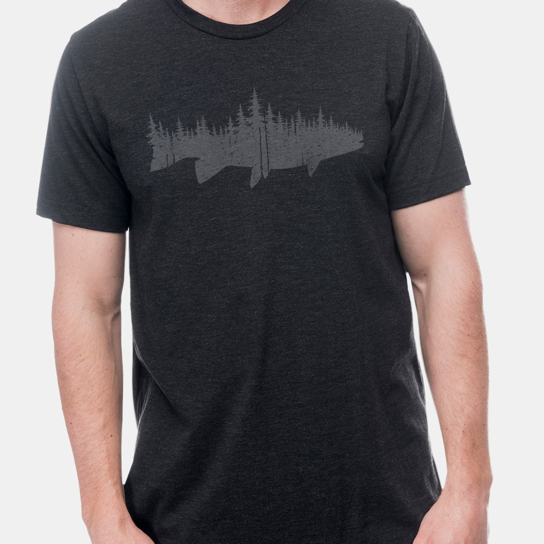 Men's Fish and Forest T-Shirt