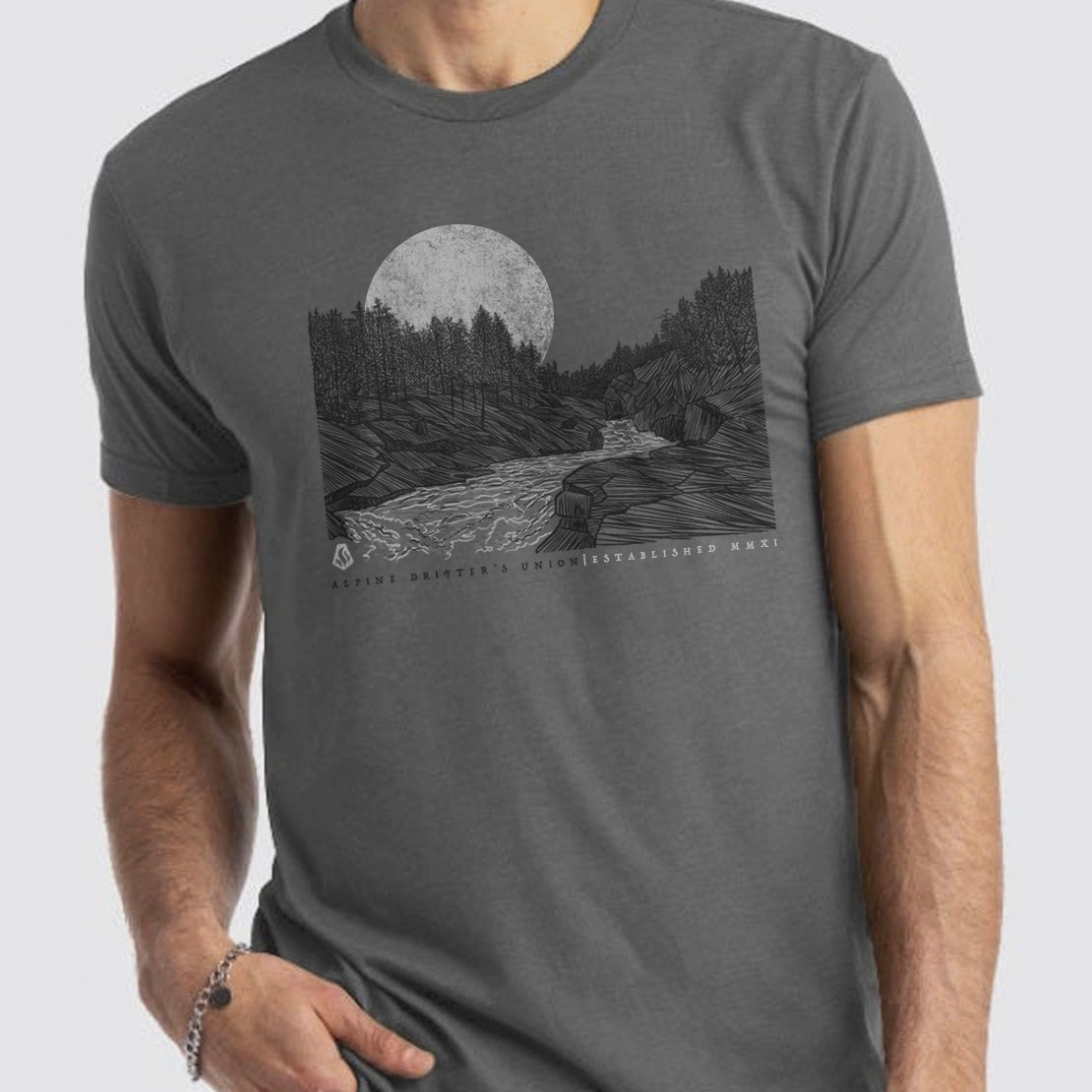 Mens Alpine Drifters Union Tshirt 1