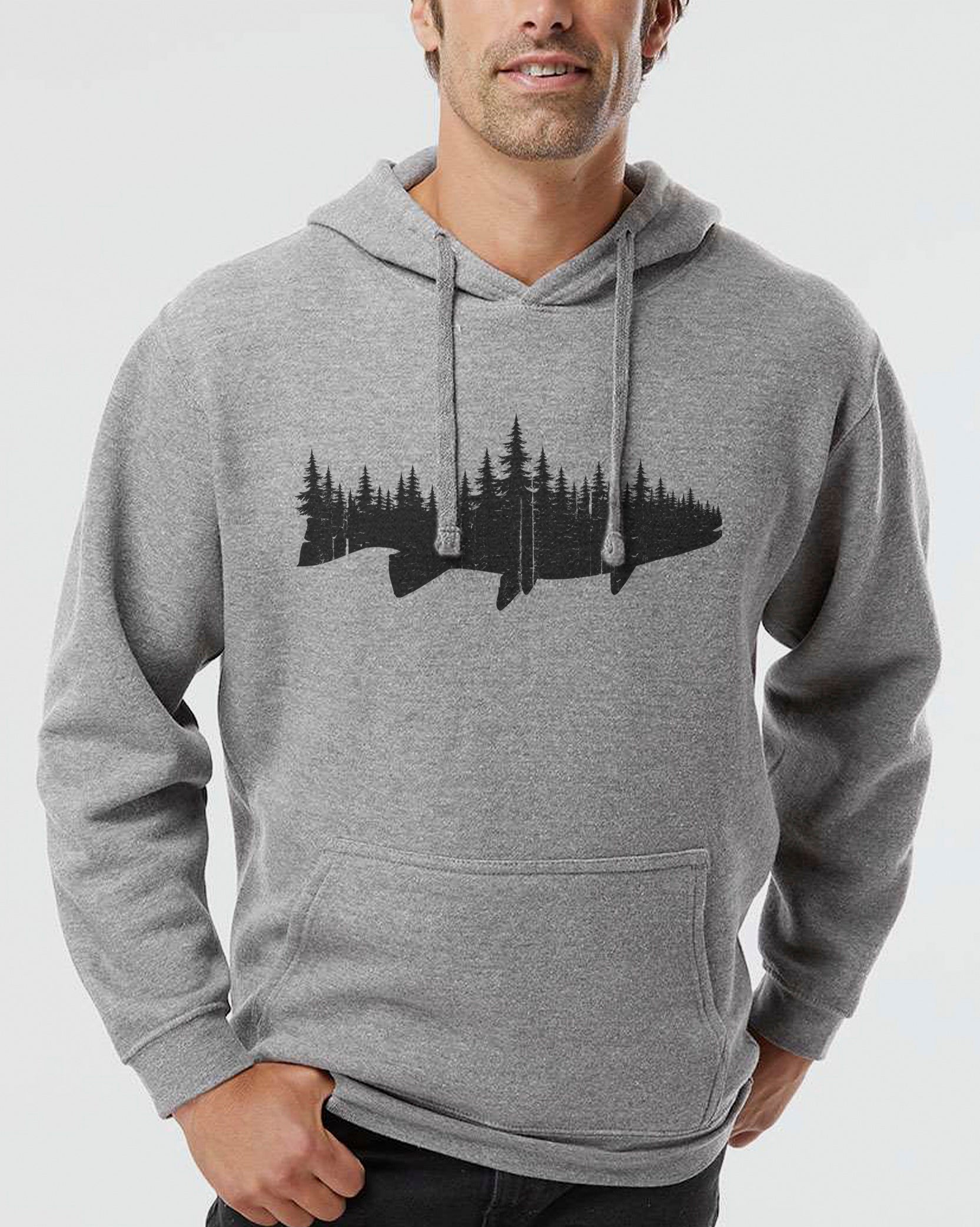 Unisex Fish And Forest Hoodie 1