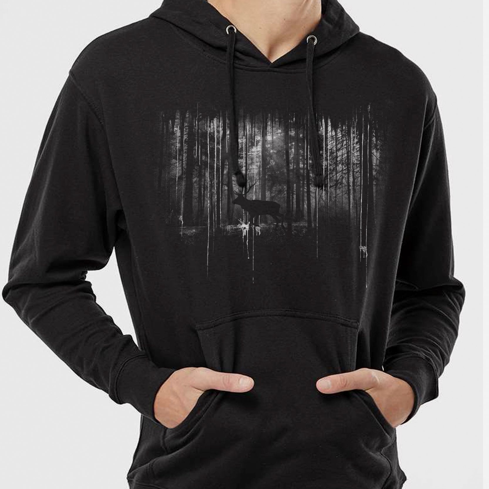 Unisex Mens-Forest-Drip-Hoodie-1