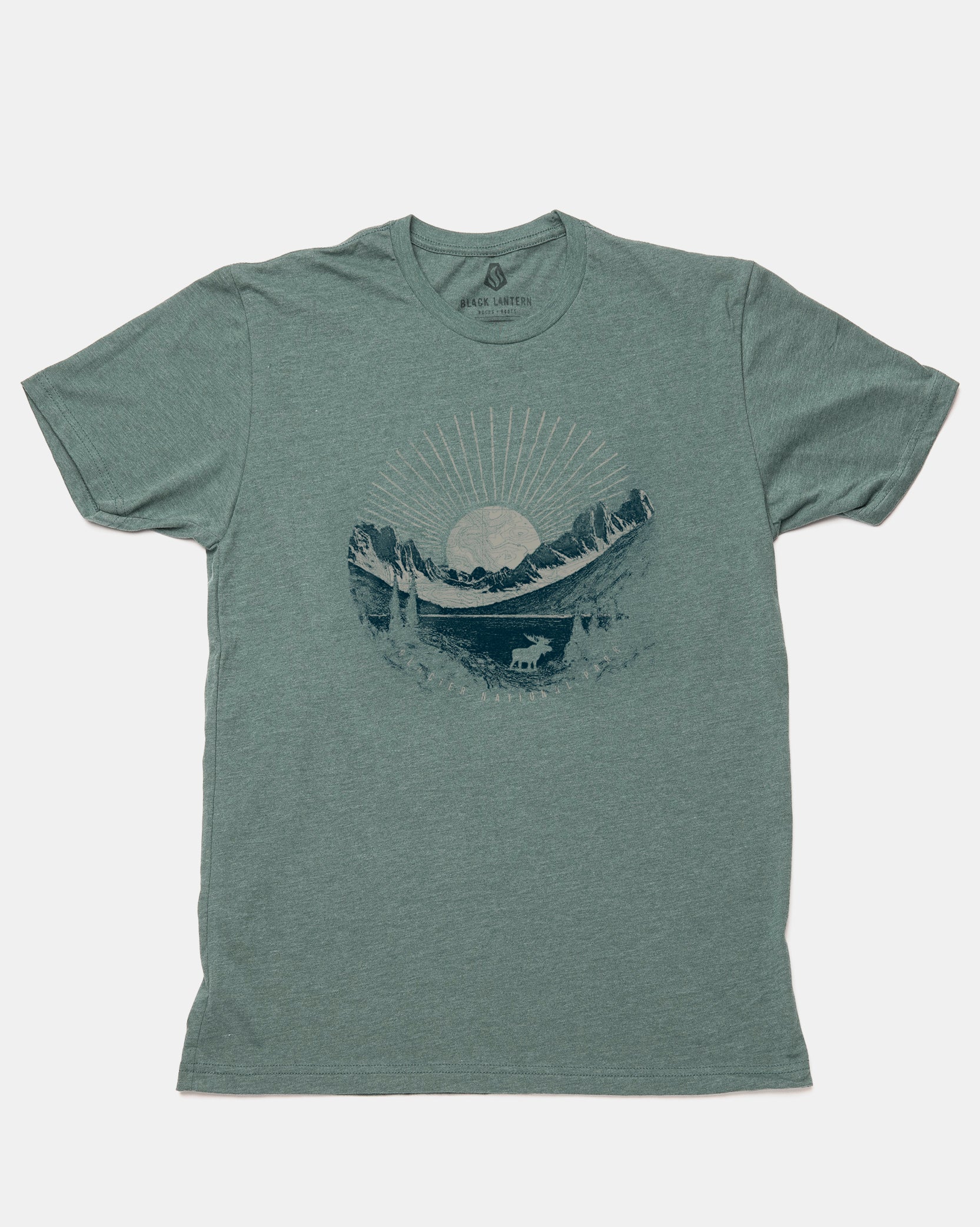 Mens Glacier National Park Tshirt 2