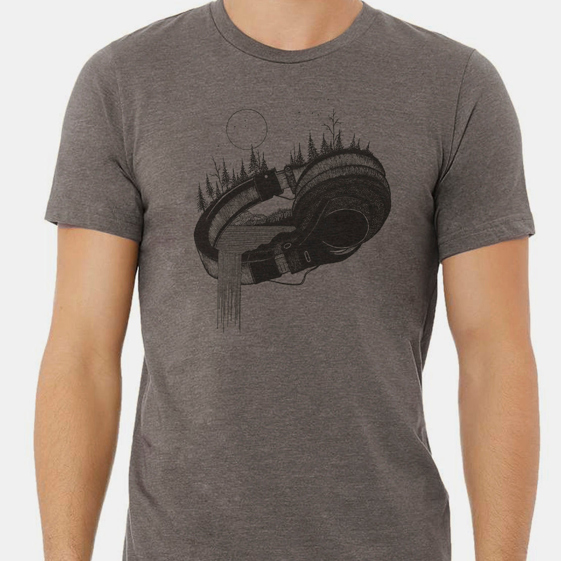 Mens-Headphones-And-NAture-Tshirt-1