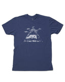 Mens Mountain Clouds And Triangle Tshirt 2