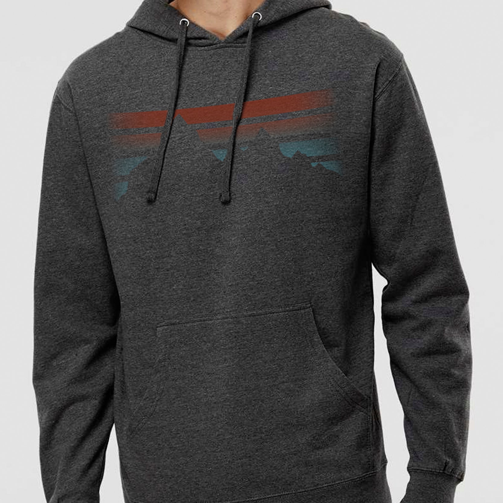 Unisex Mountain Fade Hoodie 1