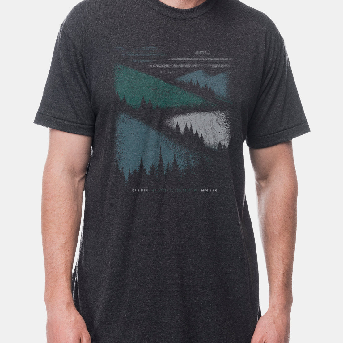 Mens Mountain Roads Tshirt 1