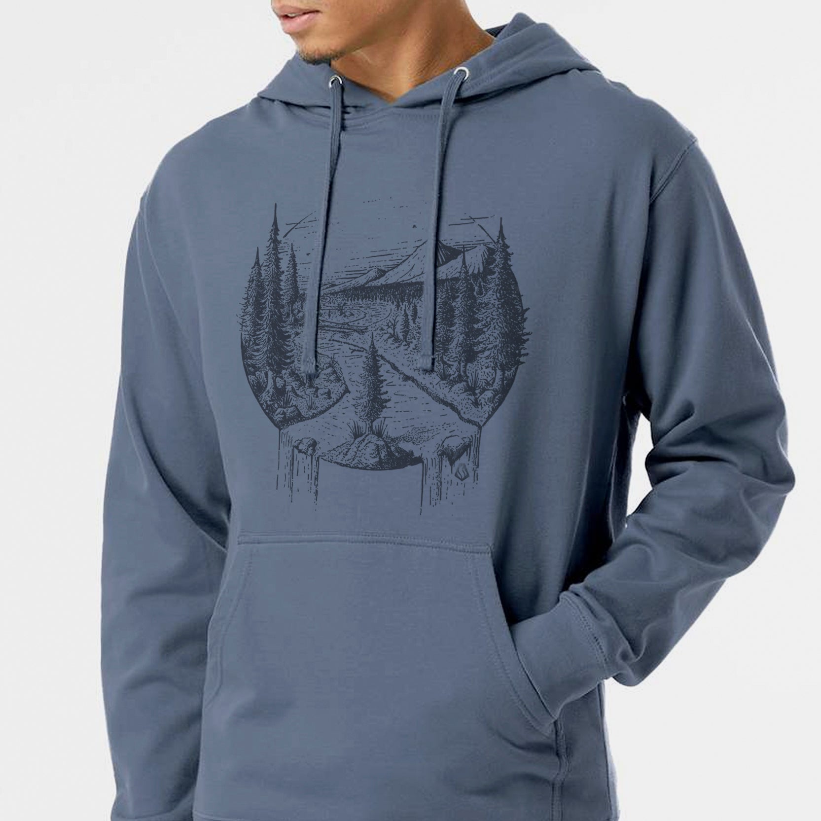 Unisex Mountainscape Hoodie 1