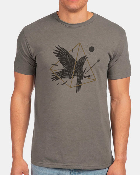 Mens-Raven-And-Arrow-Tshirt-1