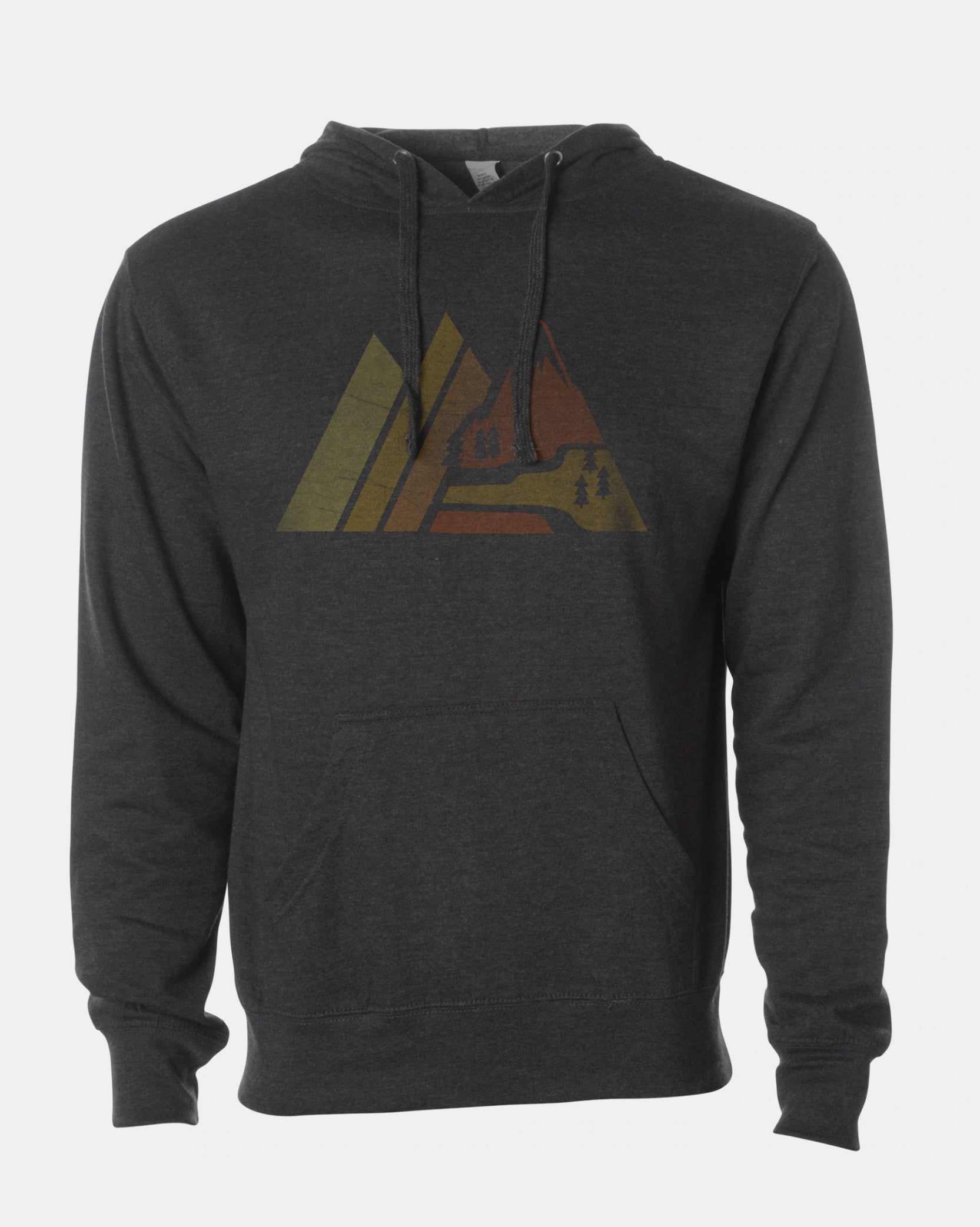 Unisex Retro Mountain Hoodie 2