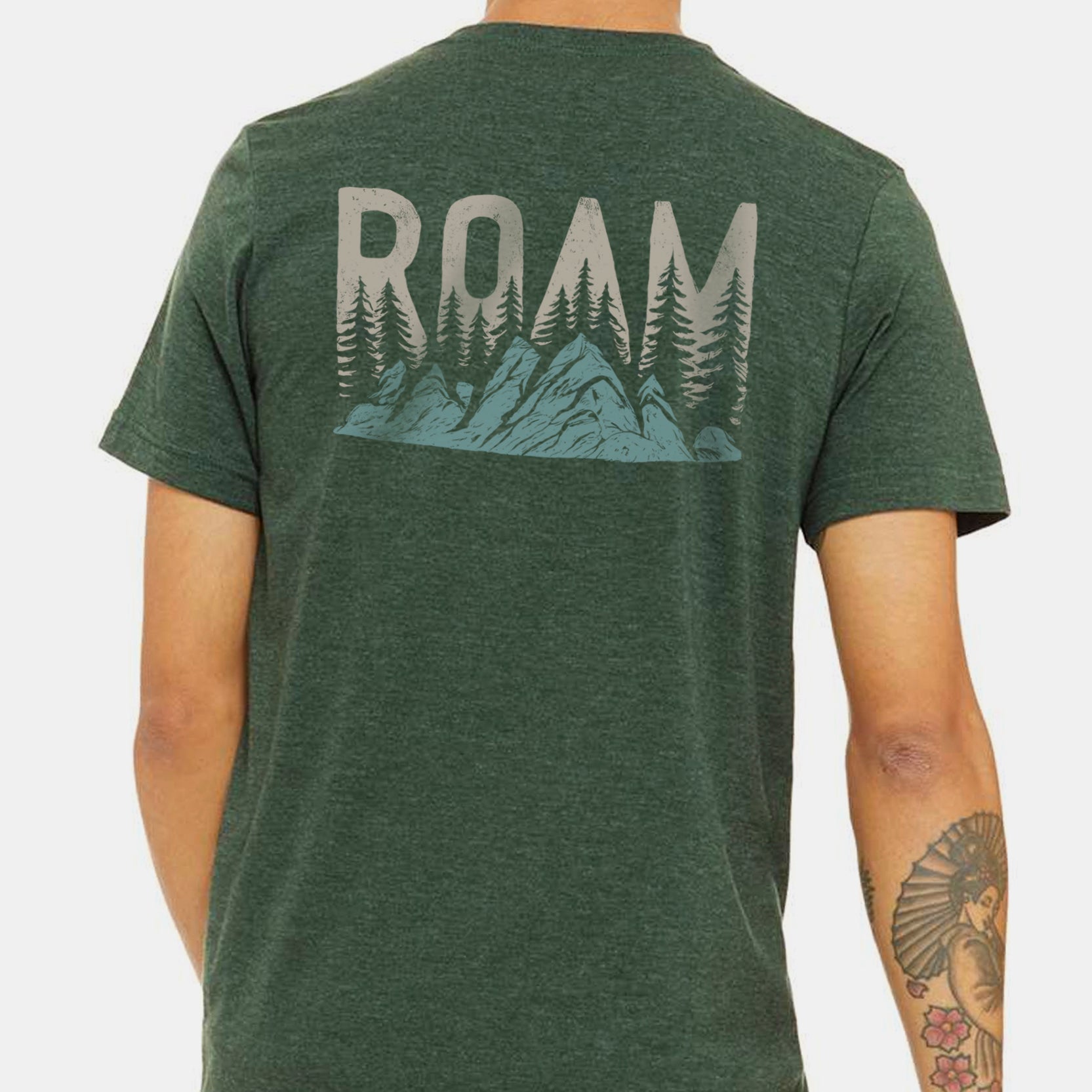 Mens Retro Roamin Tshirt 1