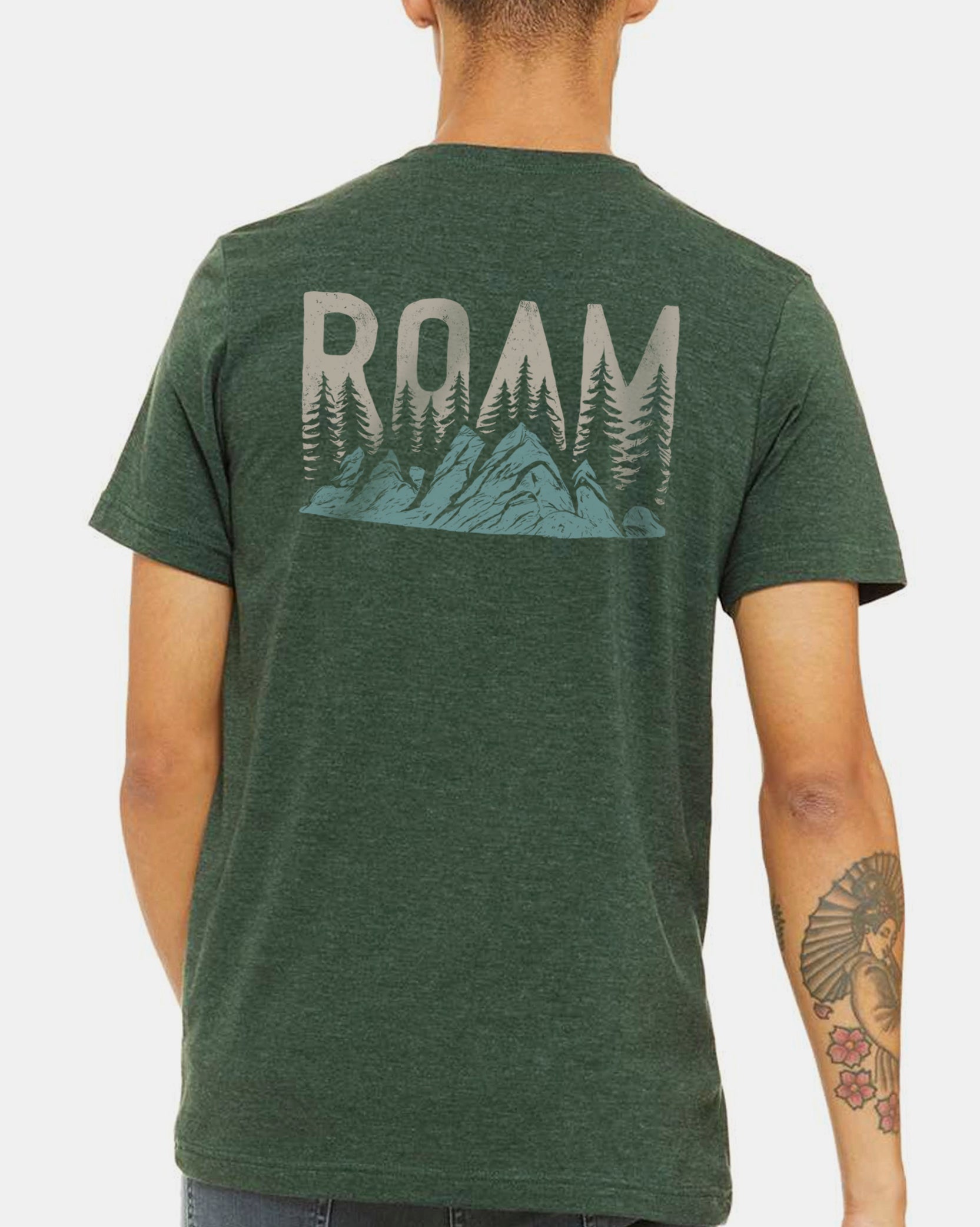 Mens Retro Roamin Tshirt 1