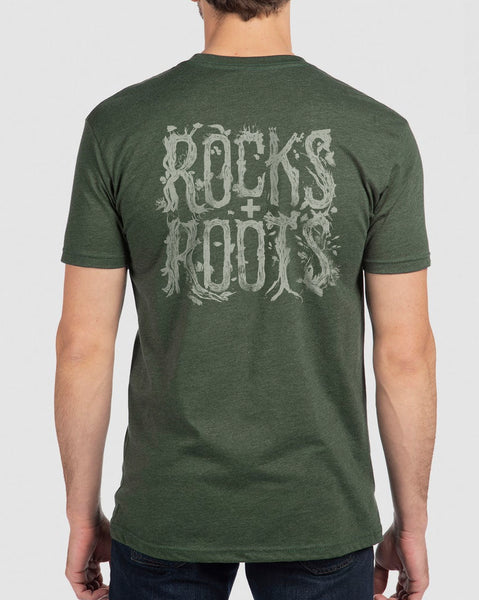 Mens Rocks and Roots Volume 5 Tshirt 1