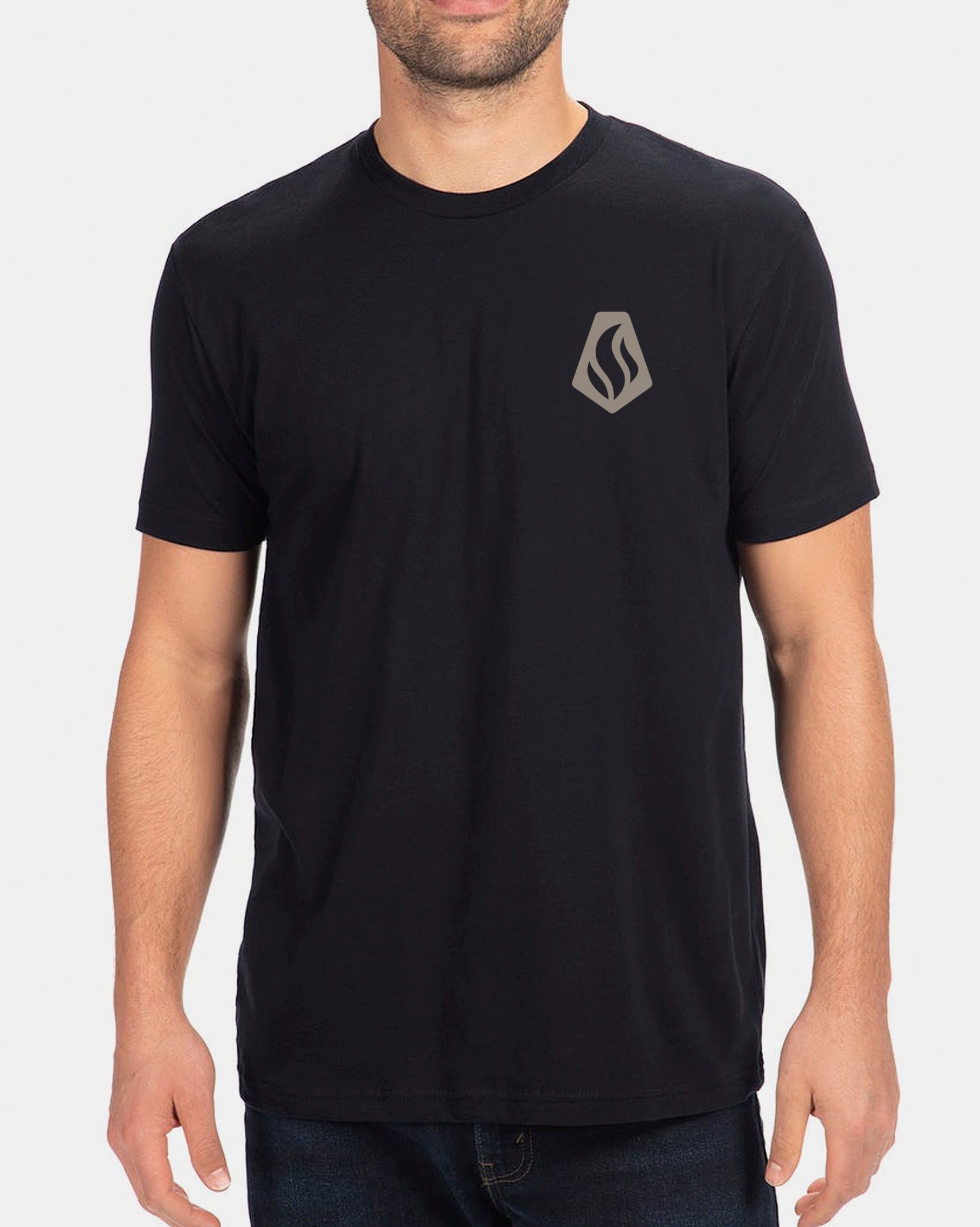 Mens Woodblock Bear Tshirt 3