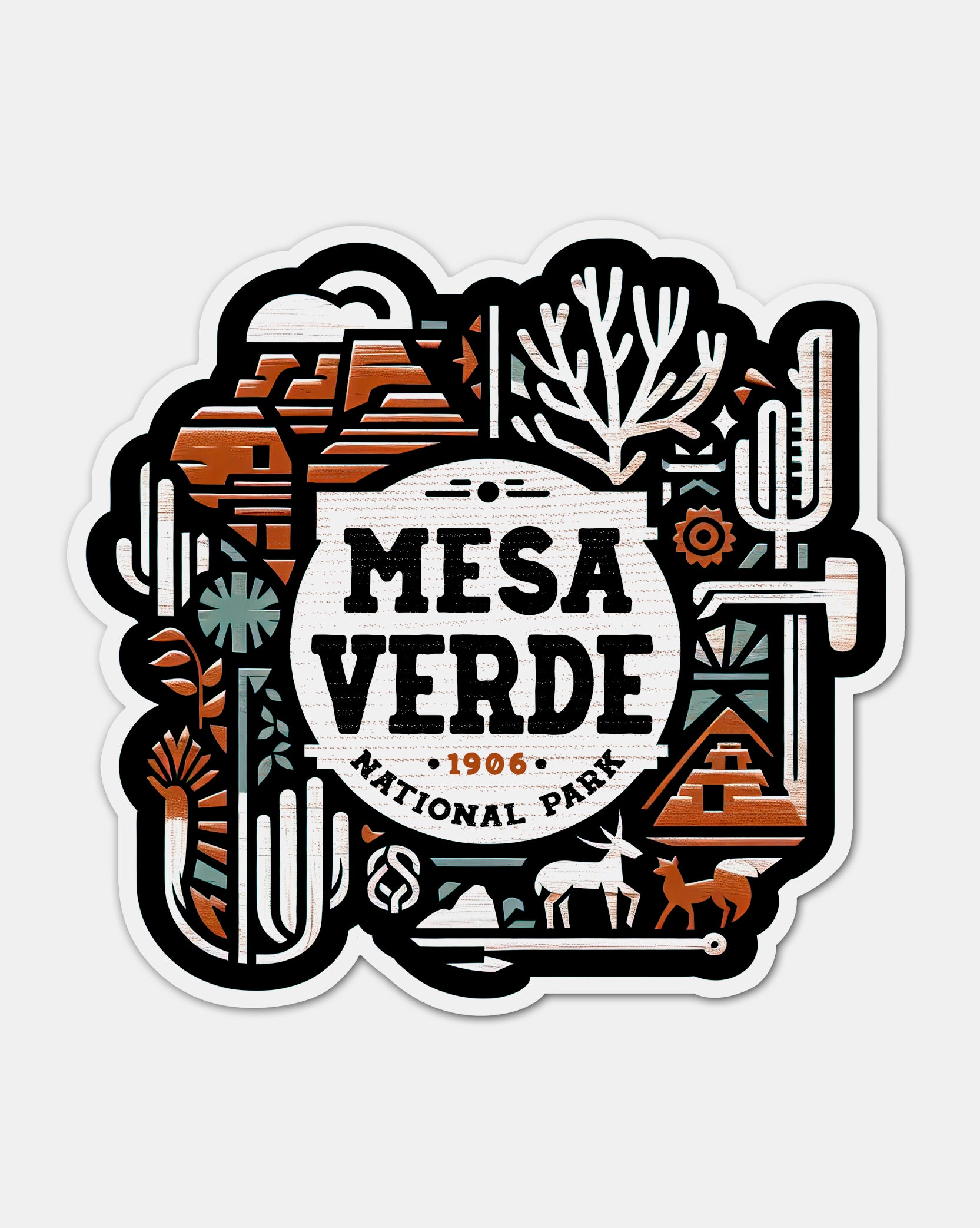 Mesa Verde National Park Sticker 1