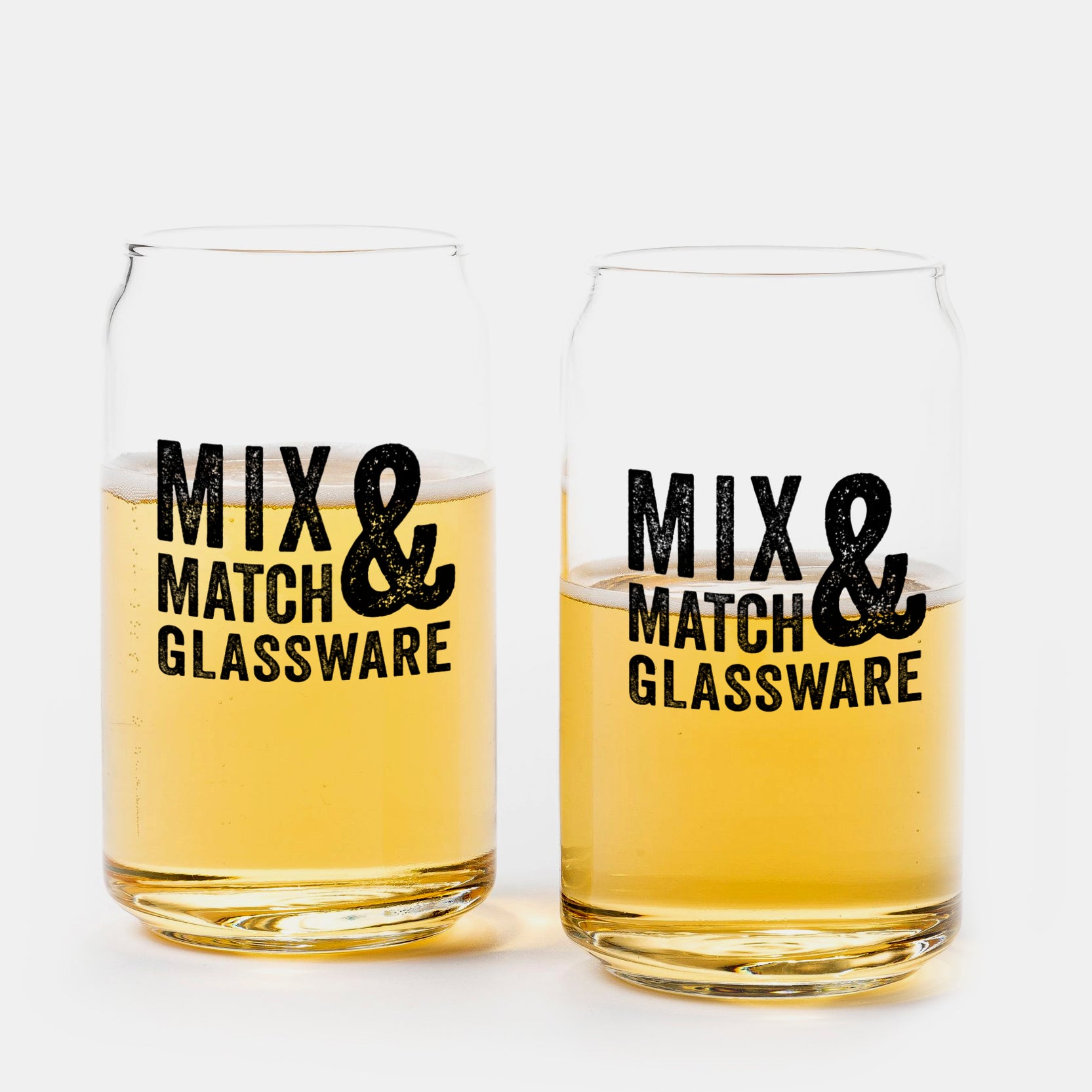 Mix And Match Can Glasses Main Image