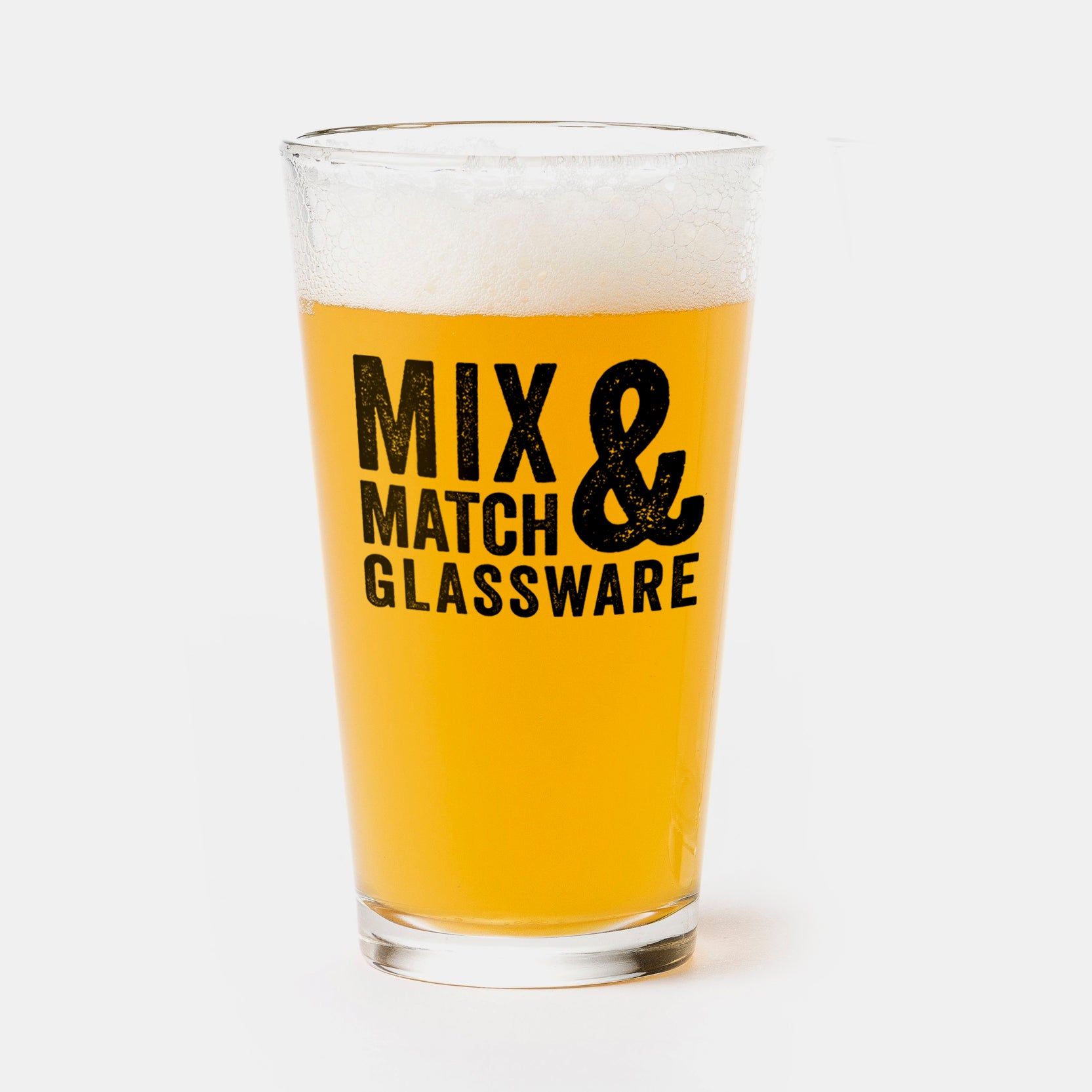 Mix And Match Glassware Pint Glass Listing Image