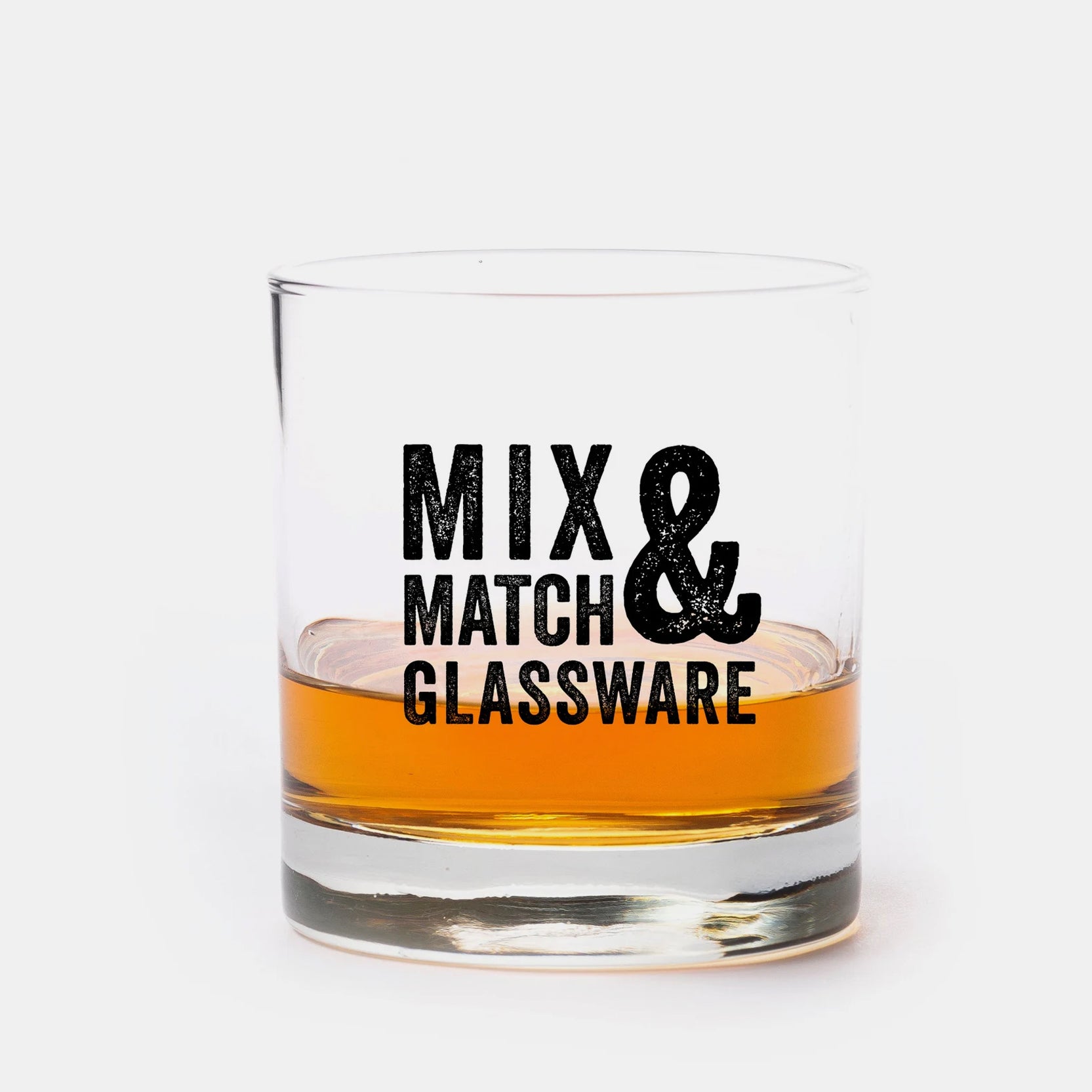 Mix And Match Whiskey Glasses 1