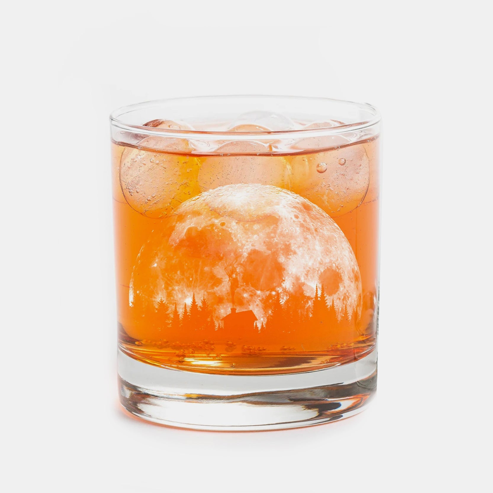 Moon And Cabin Single Whiskey Glass 1