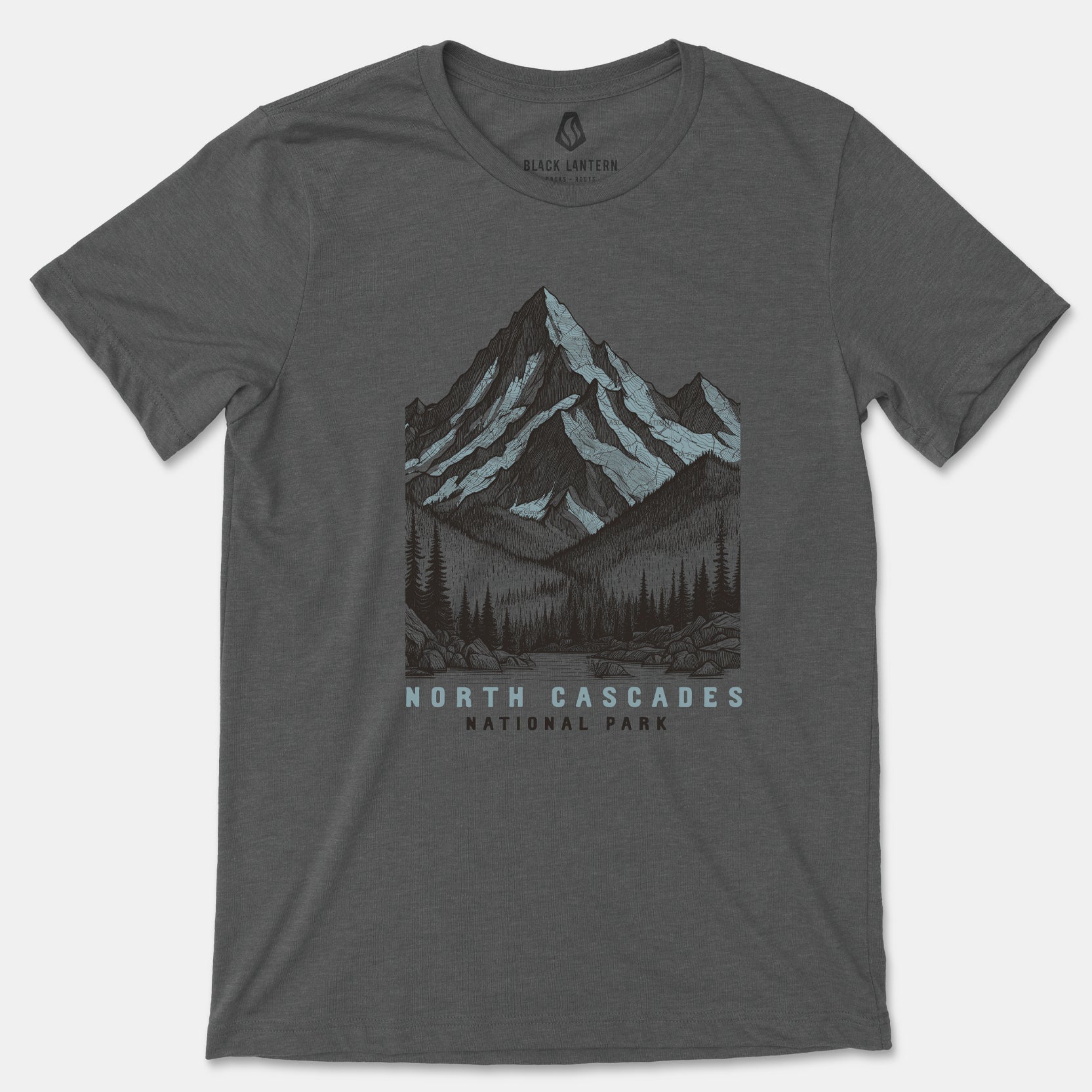 Mens North Cascades National Park Tshirt 2
