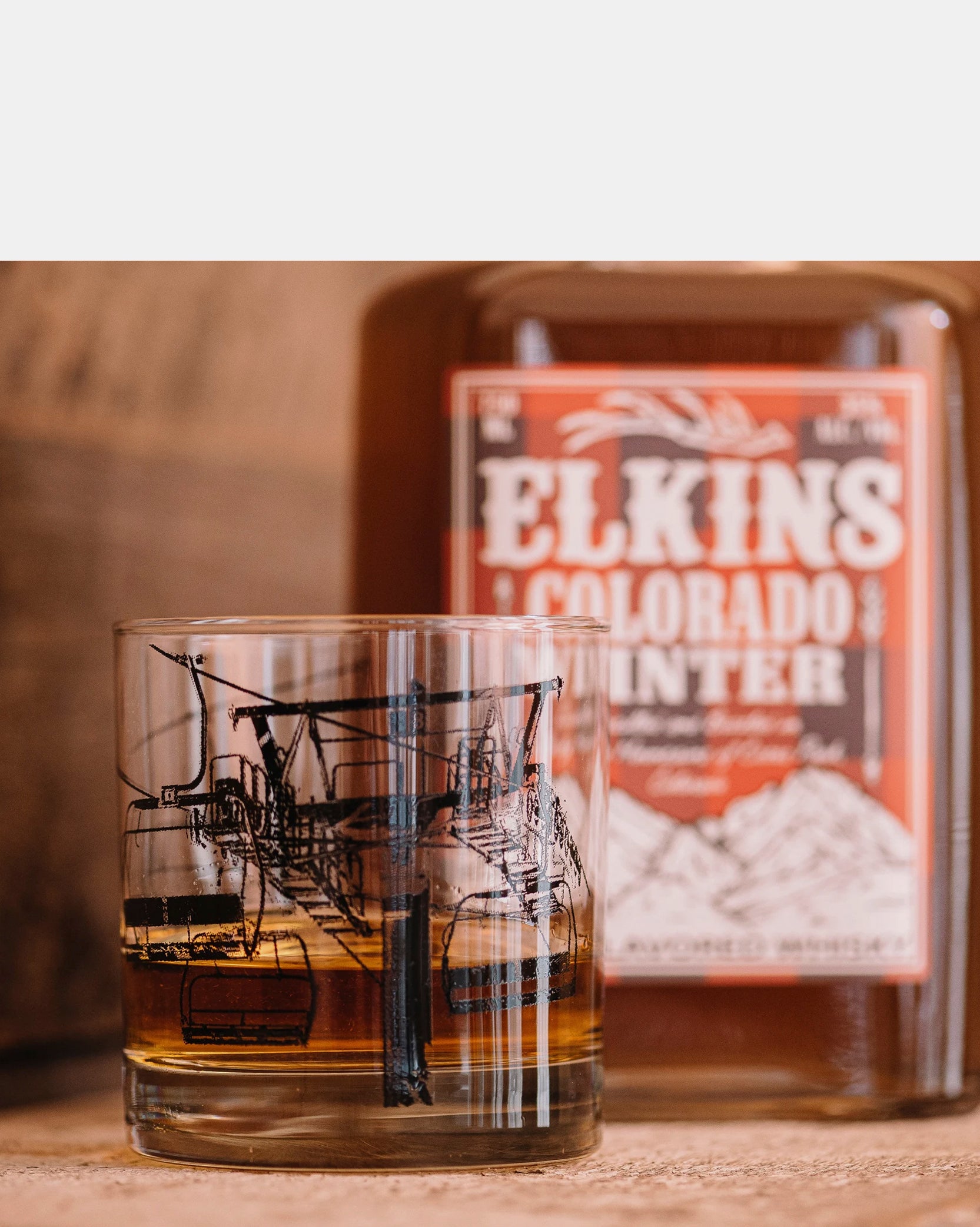 Ski lift whiskey glasses 2
