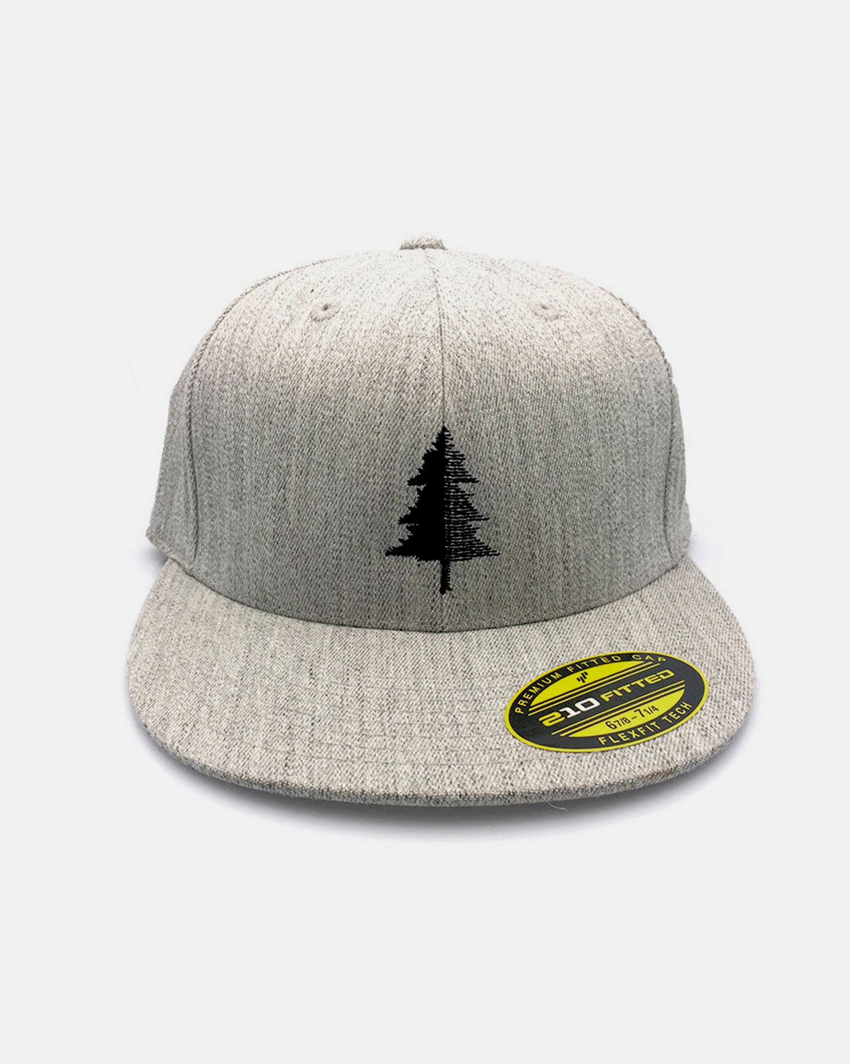 Split Tree Heather Grey Cap 1