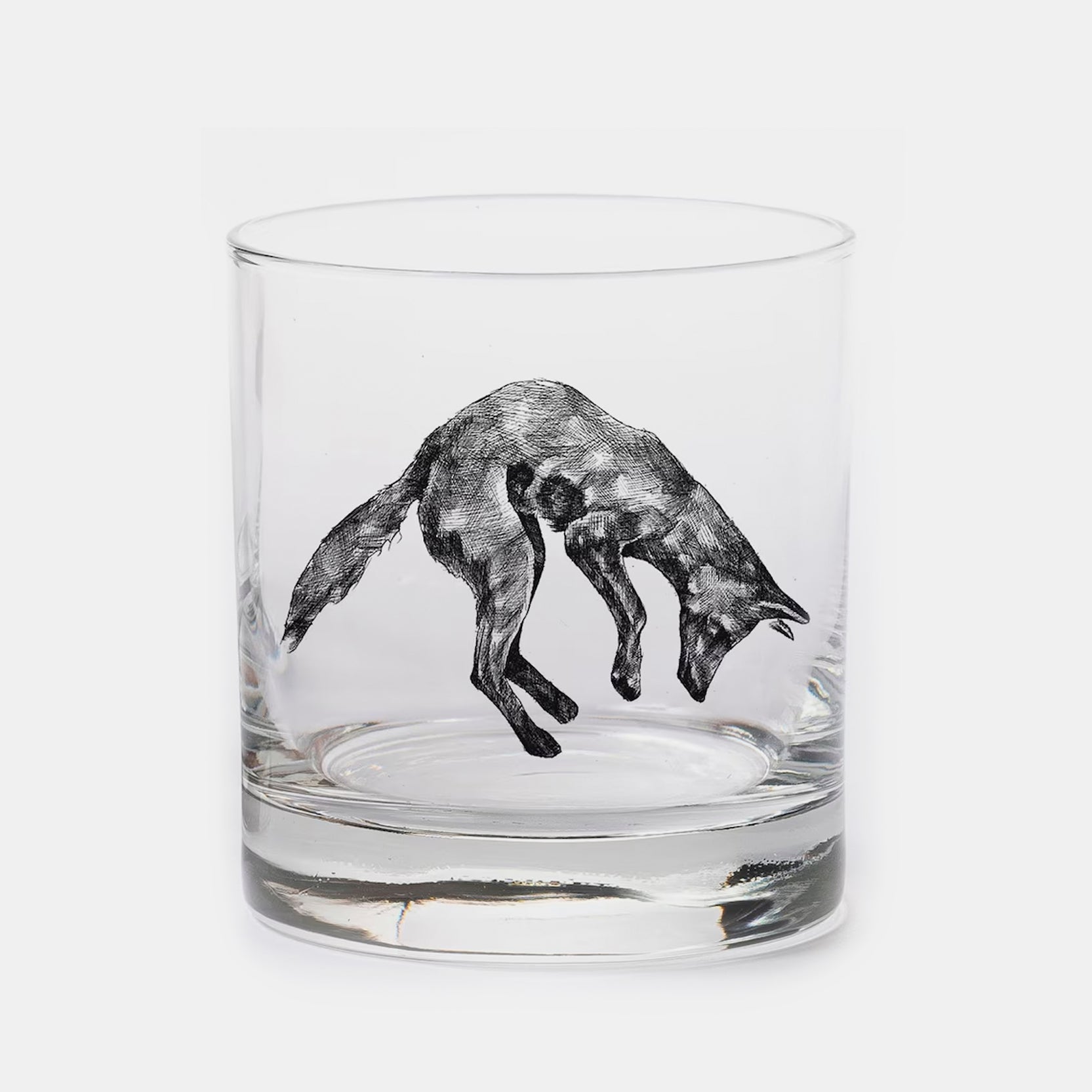 The Hunt Single Whiskey Glass