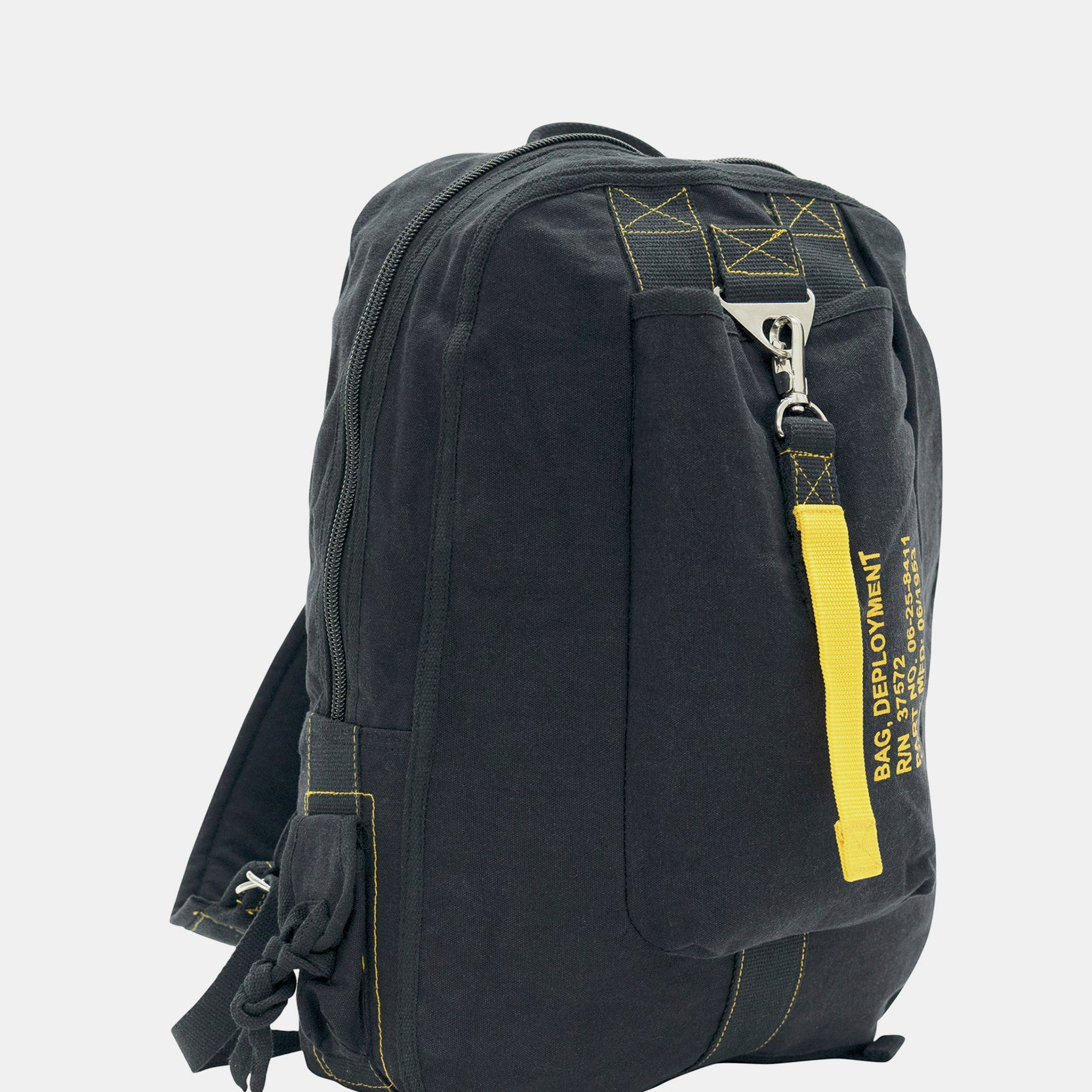 Vintage Day Trekker Backpack Black 1