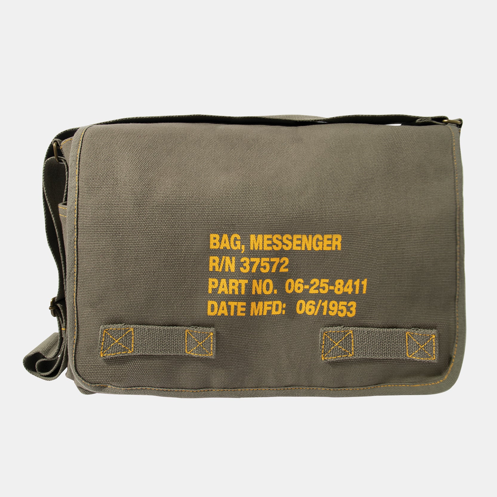 Vintage Messenger Bag Sage 1