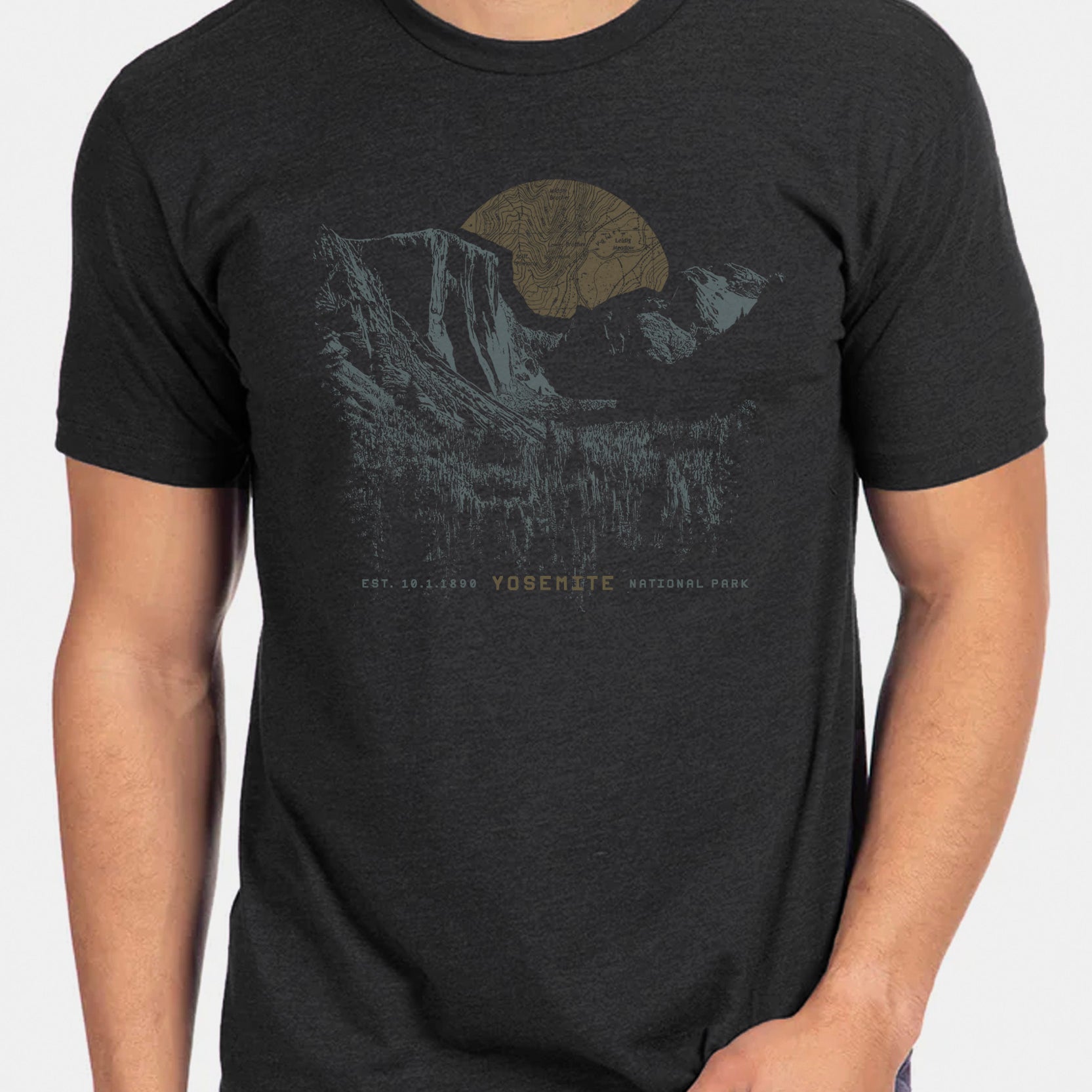 Mens Yosemite National Park Tshirt 1