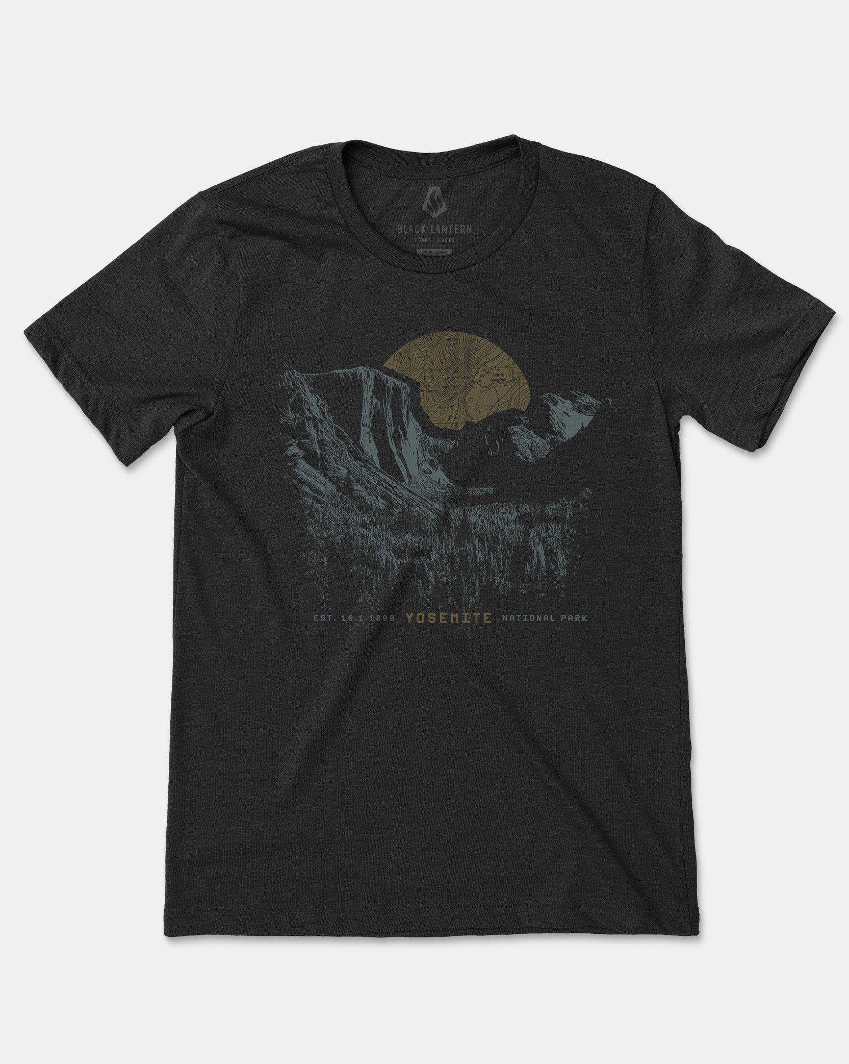 Mens Yosemite National Park Tshirt 2a