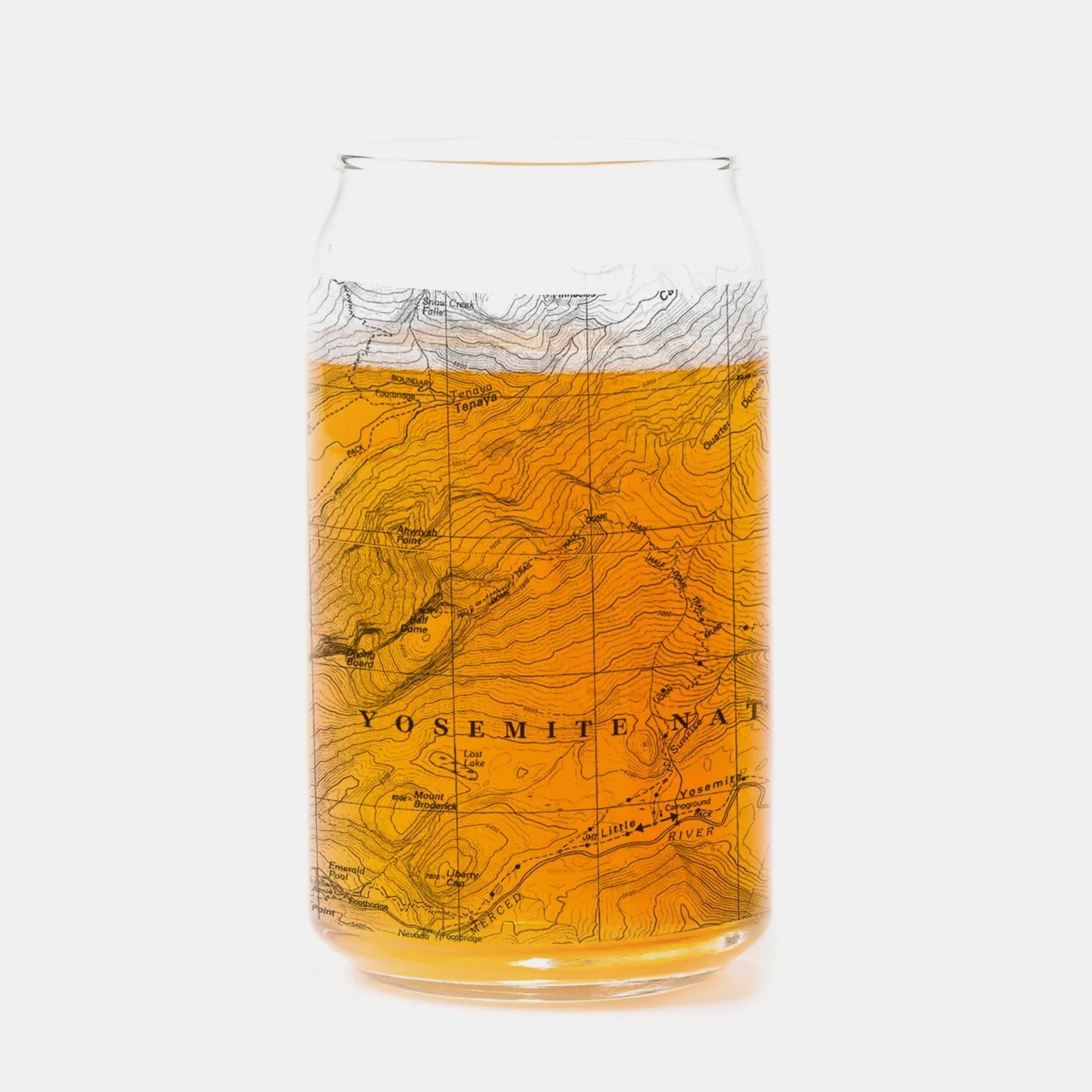Yosemite National Park Single Can Glass