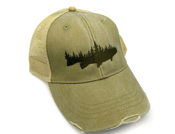 Fish and Forest Trucker Hat