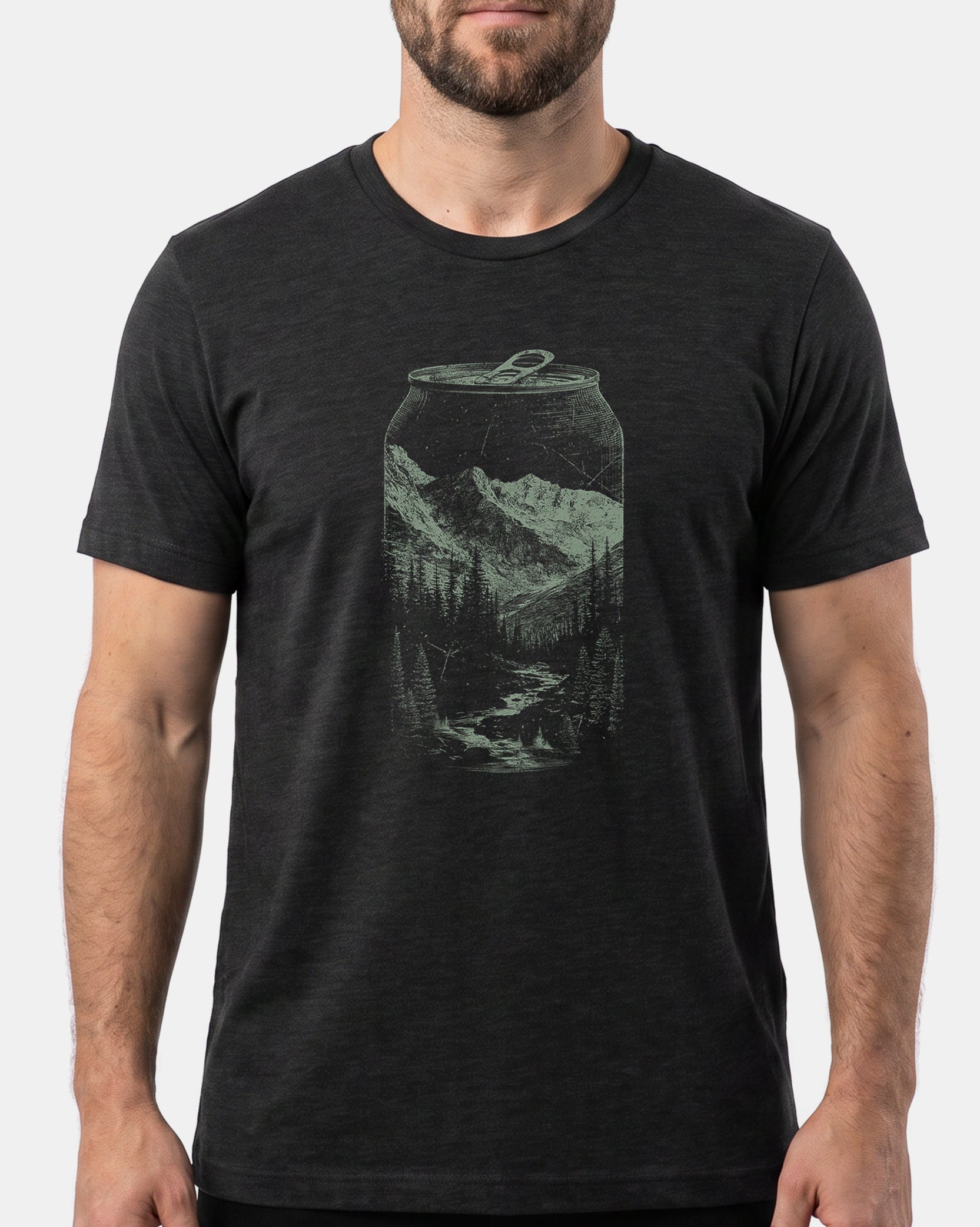 beer can nature tshirt 1